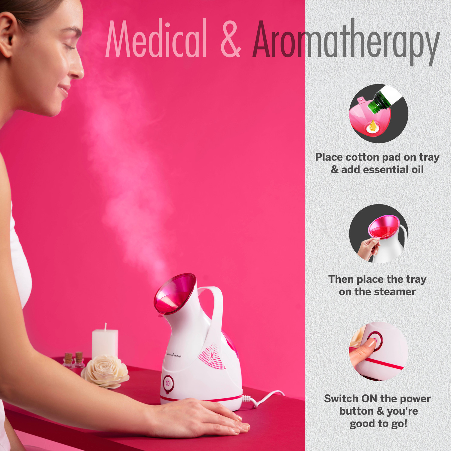 Image of Health Sense Vaporizer 550 Vaporizer