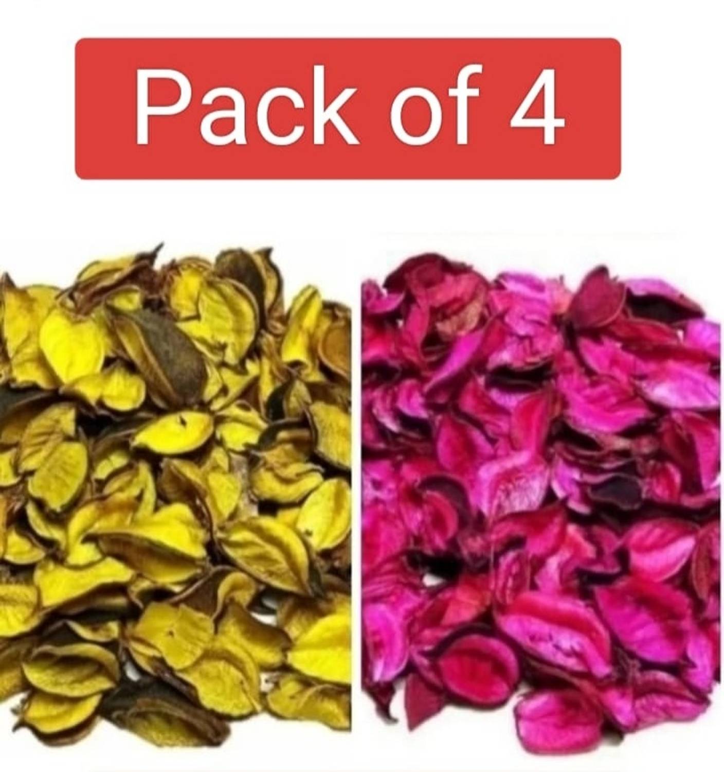 99 Home Decor Yellow/ Pink Potpourri Dry Leaves For Table Decor And Vase Filler Vase Filler