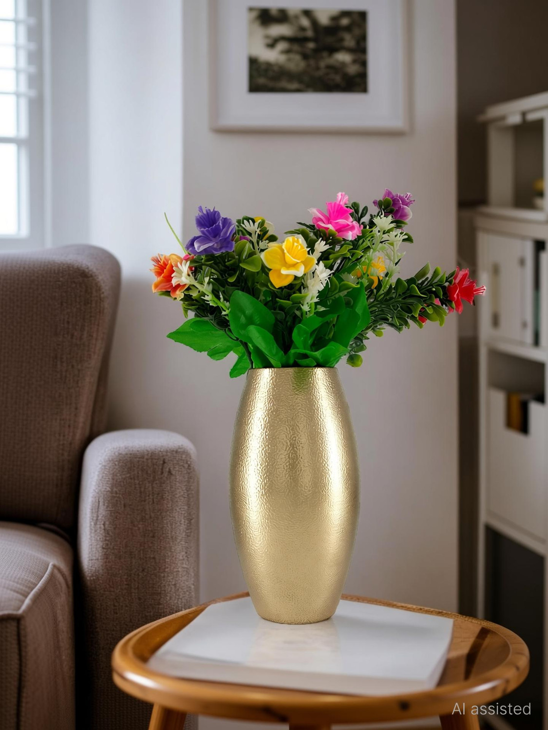 Image of Decorsmith Ovalo Iron Vase