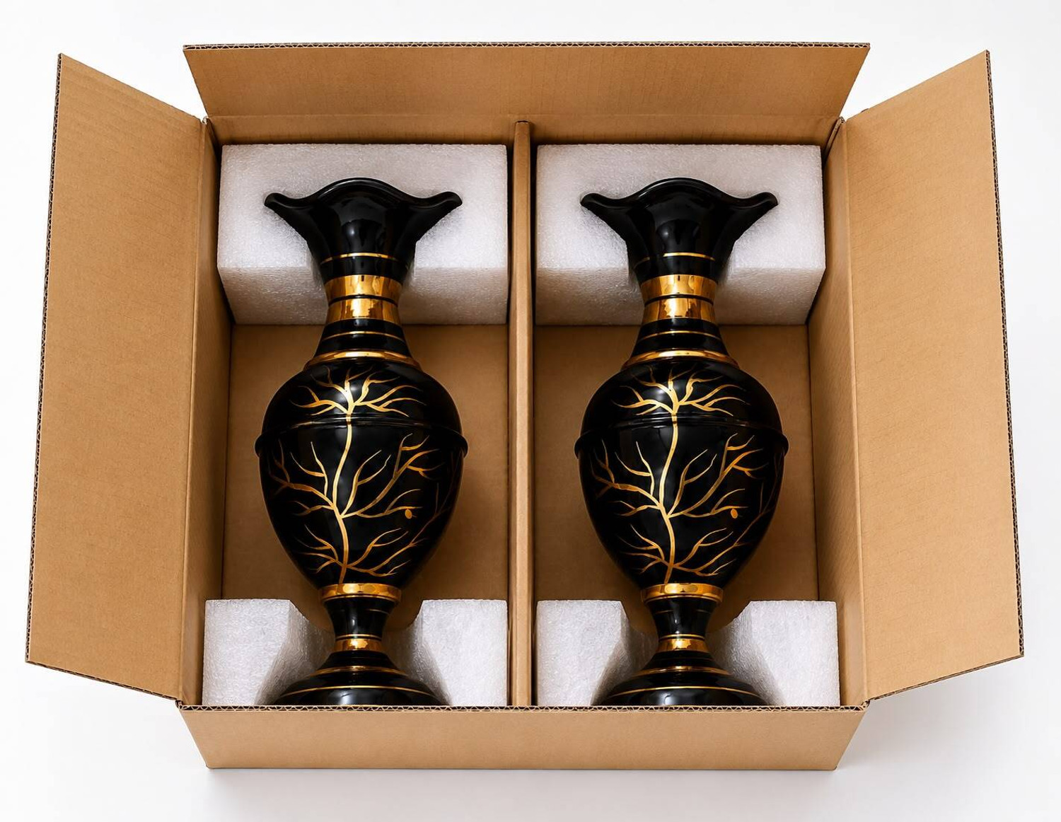 Image of KOHENOORT Designer Vase For Table Decor & Home Decor Perfect For office Iron Vase