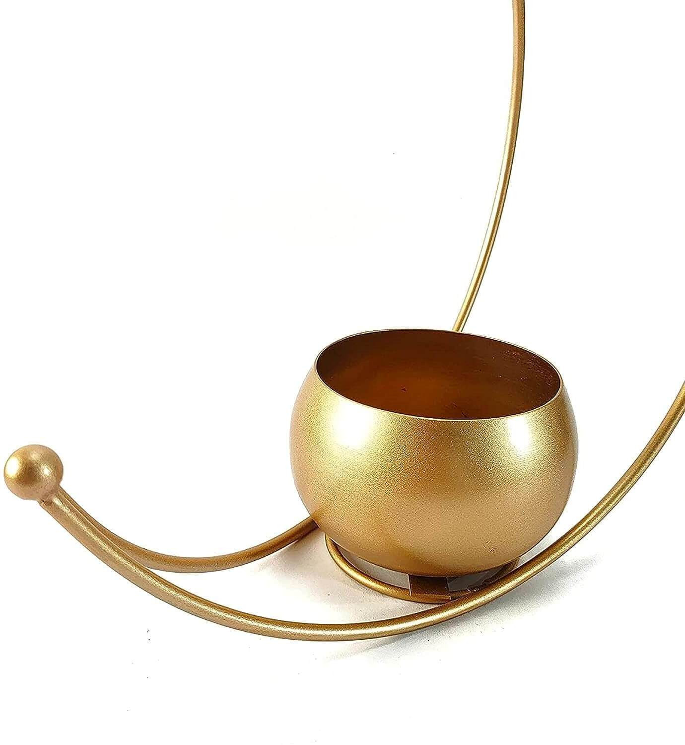 Image of house of common Golden Moon-T Steel Vase
