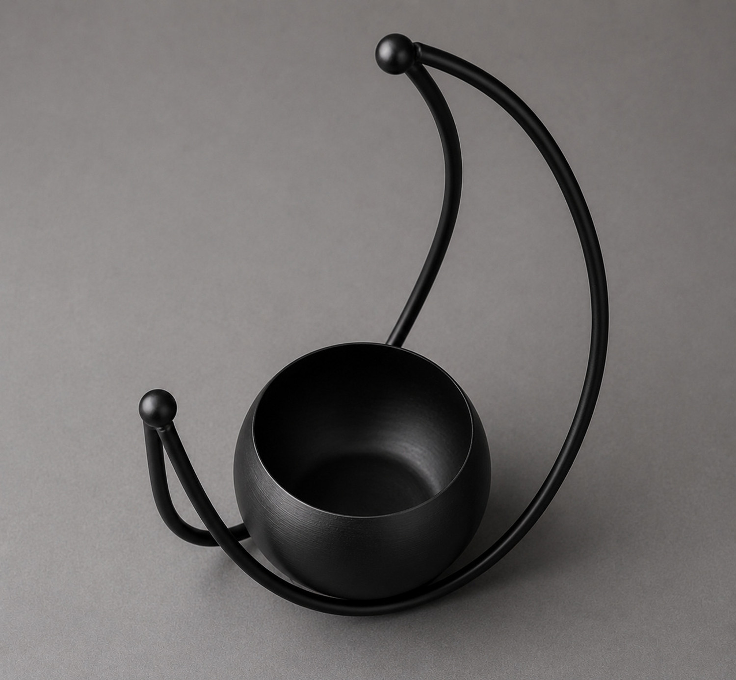Image of ETHNICRAFT MN-BLACKPOT-411 Iron Vase