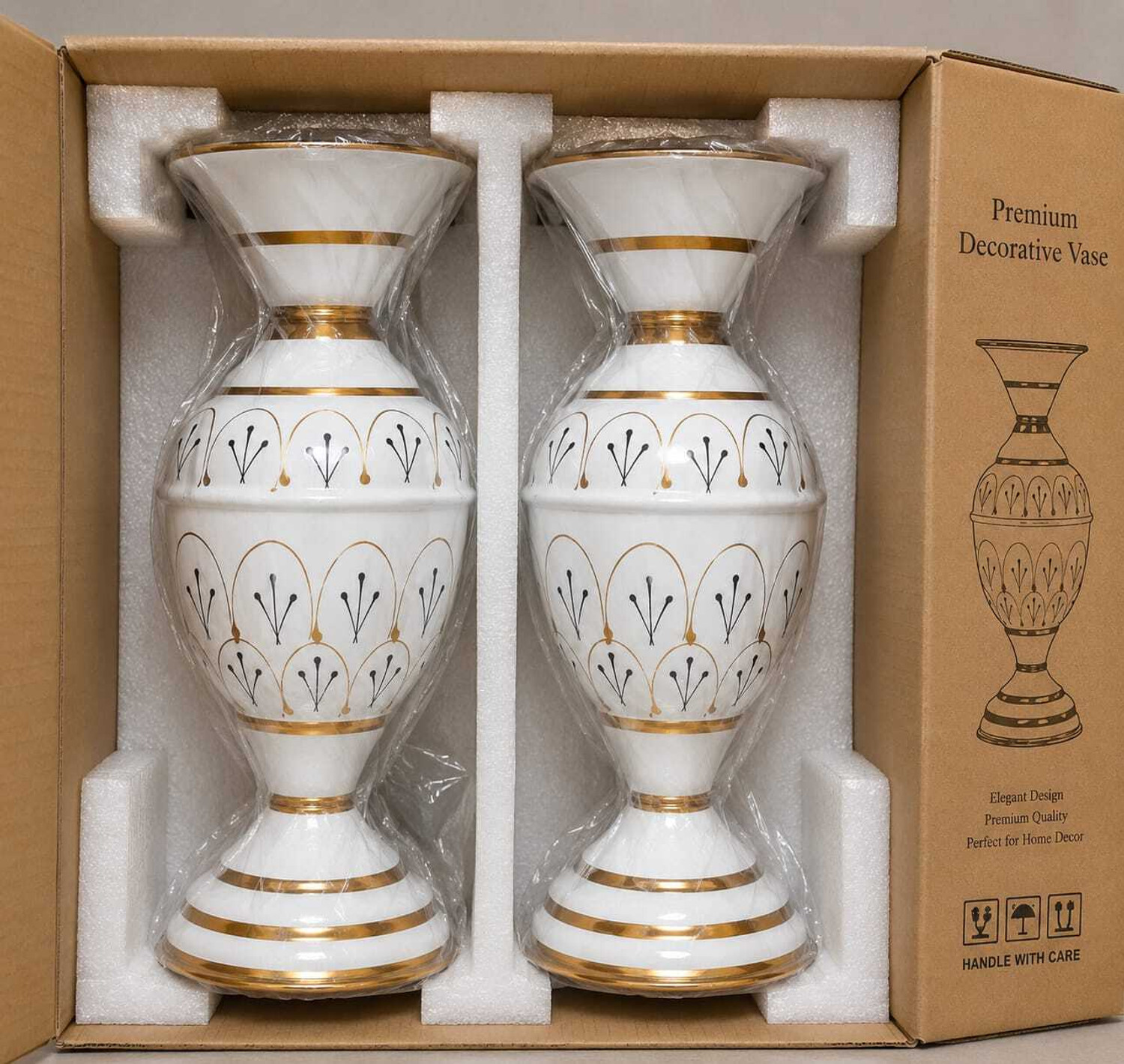 Image of Bindya Star Flower Vase & Flower Pot for Home Decore for Living Room Iron Vase
