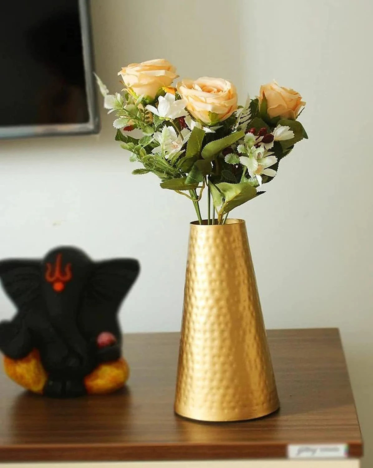 Image of MAX MART Geometric Metal Flower Vase Iron Vase