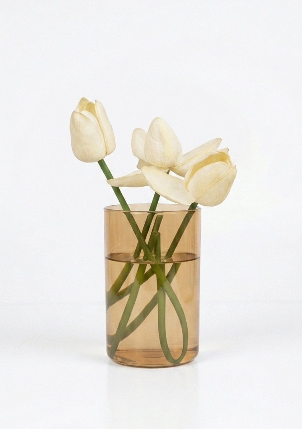 Image of ROGGABRUST Metal Flower Vase for Home Decor Living Room Office, Golden Small Iron Vase Iron Vase