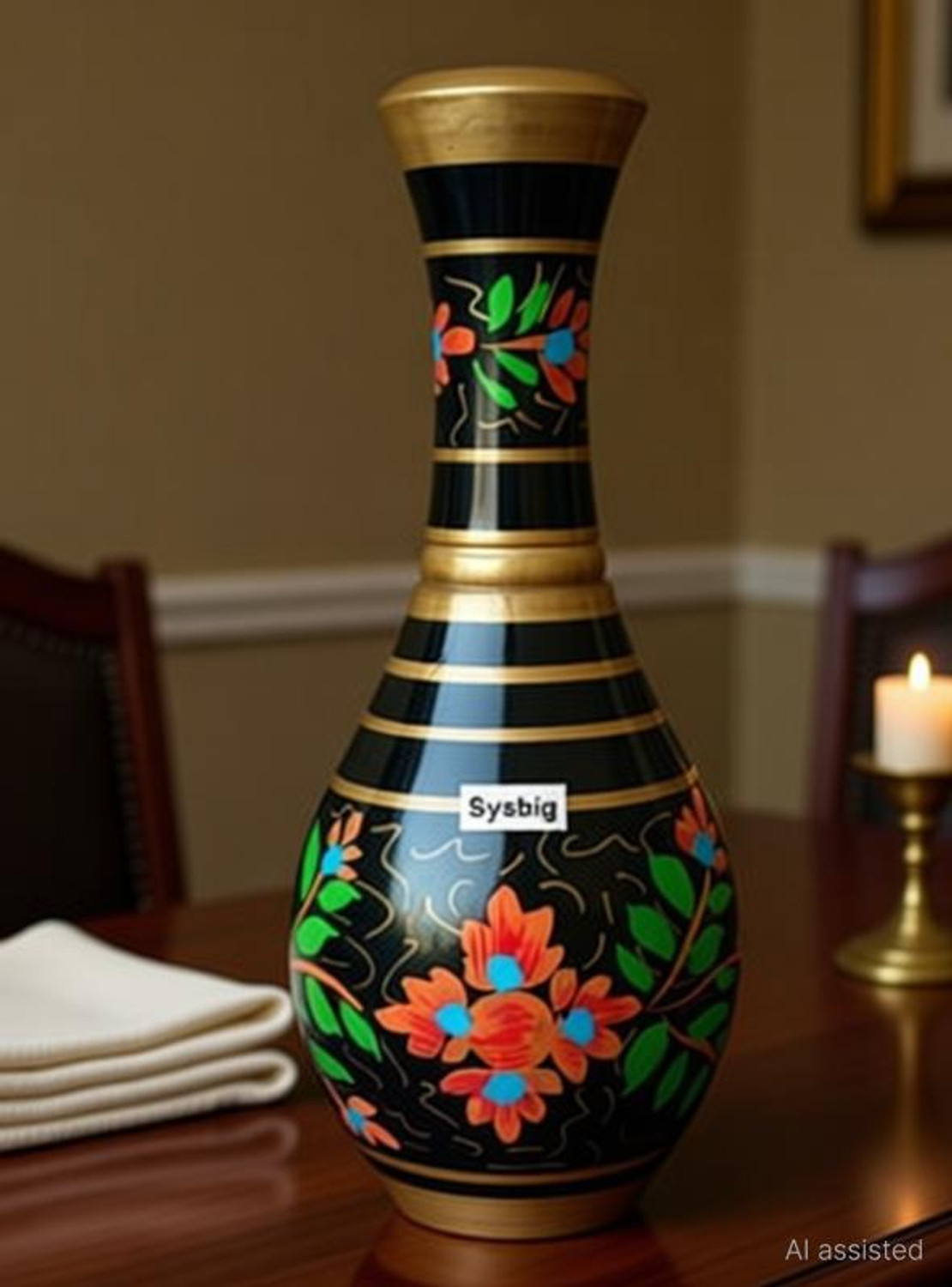 Image of Tovick Table Top Floral Design Combo Flower vase Plastic Vase