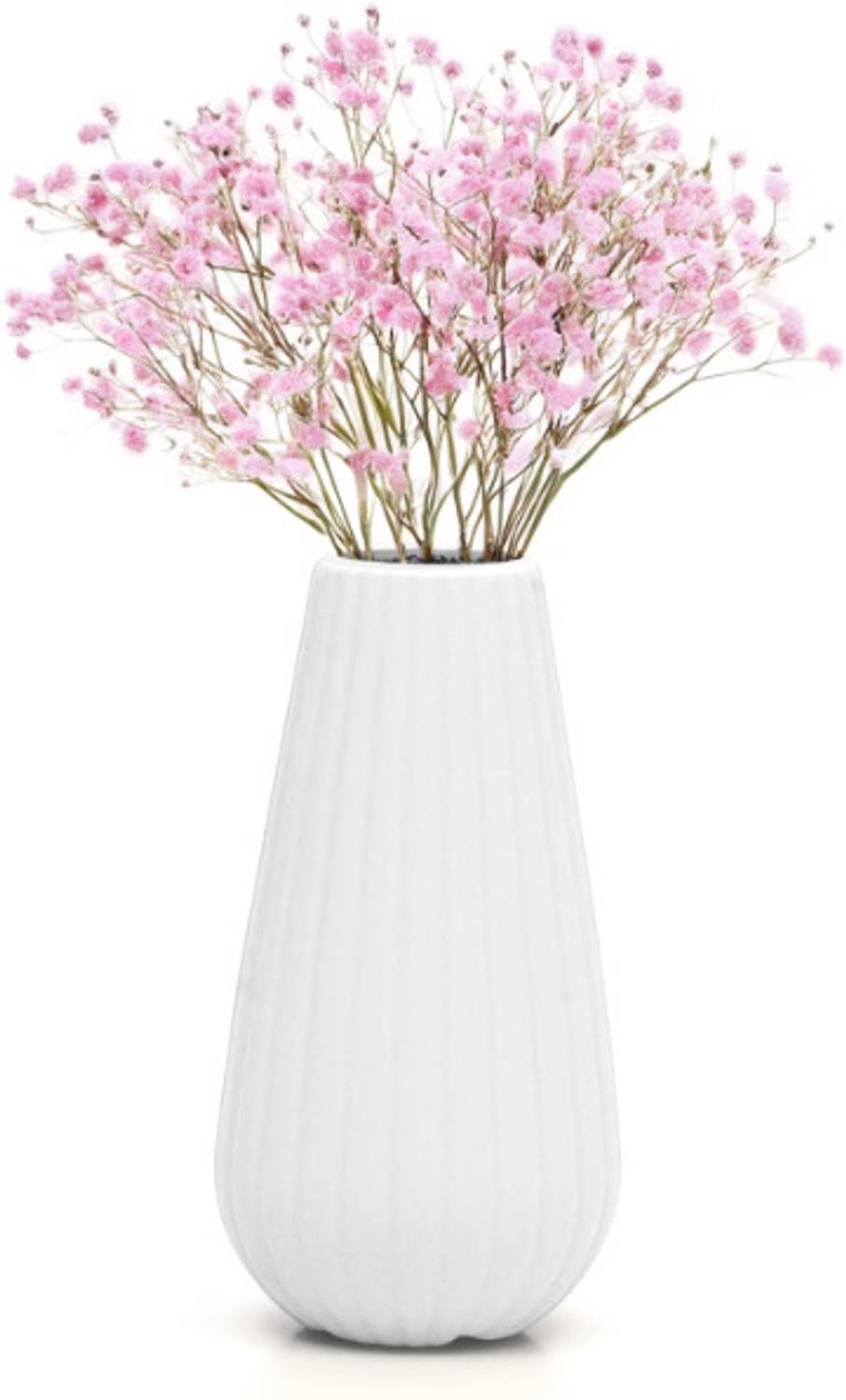 Nivash Plastic Vase White - Image 5