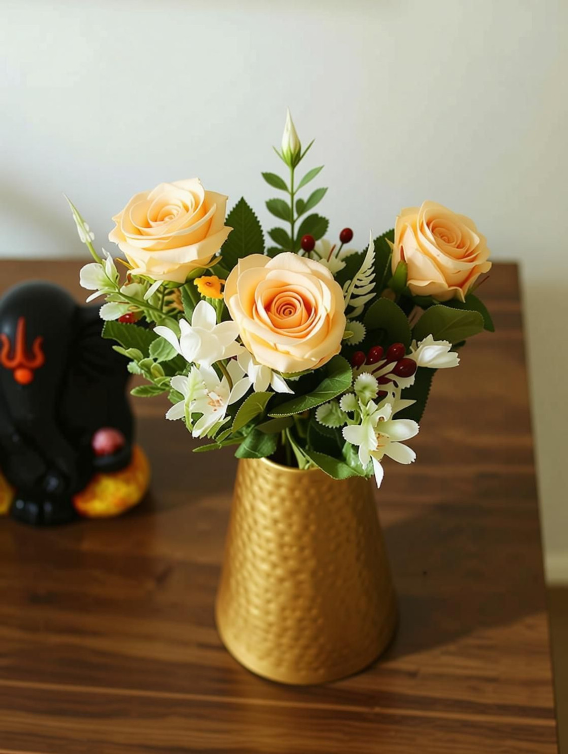 Image of MAX MART Geometric Metal Flower Vase Iron Vase
