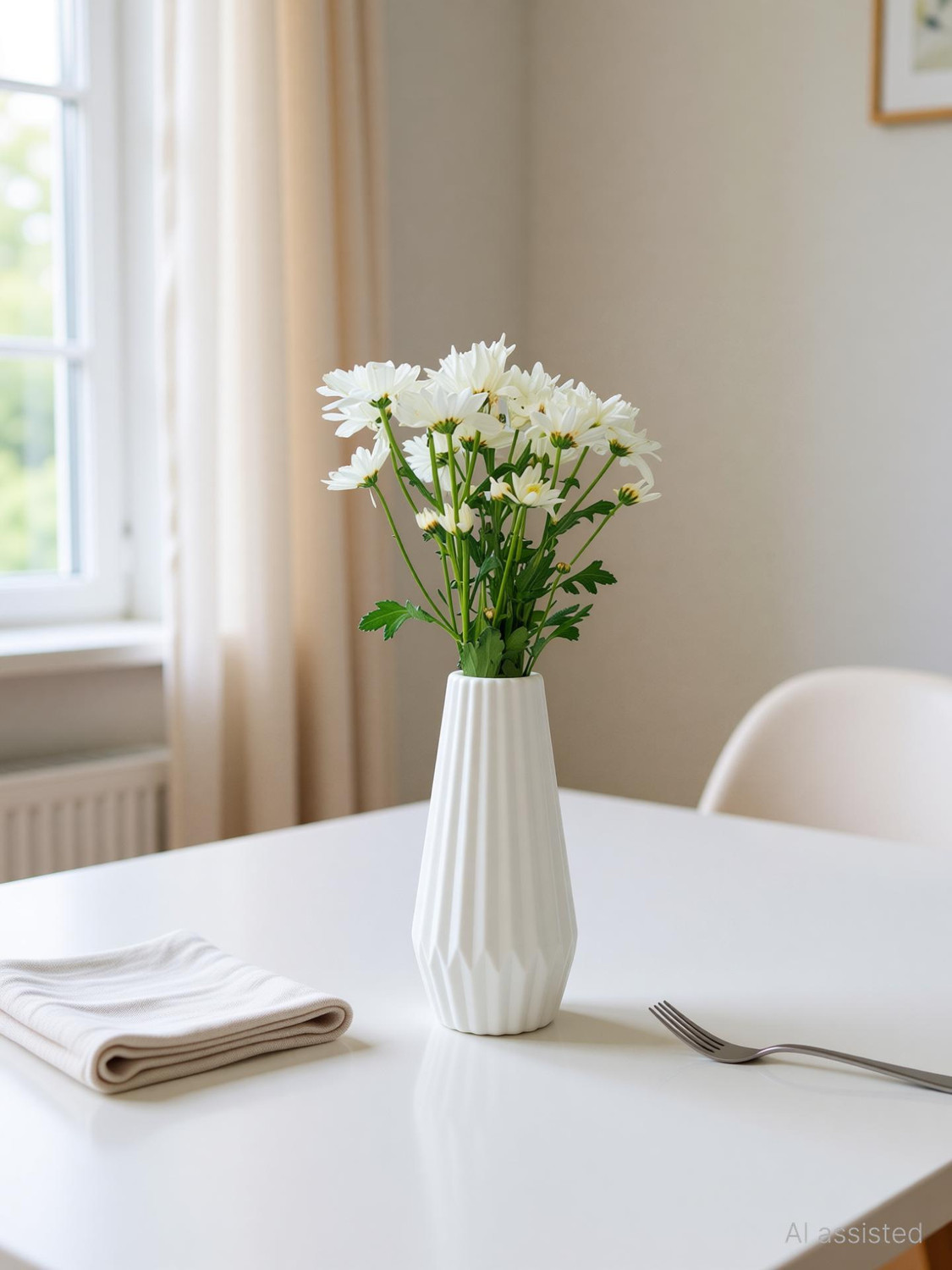 Image of Mrida and Maati Mrida & Maati 8inch Flower Vase (Without Flower) Table vase for office and Home Plastic Vase