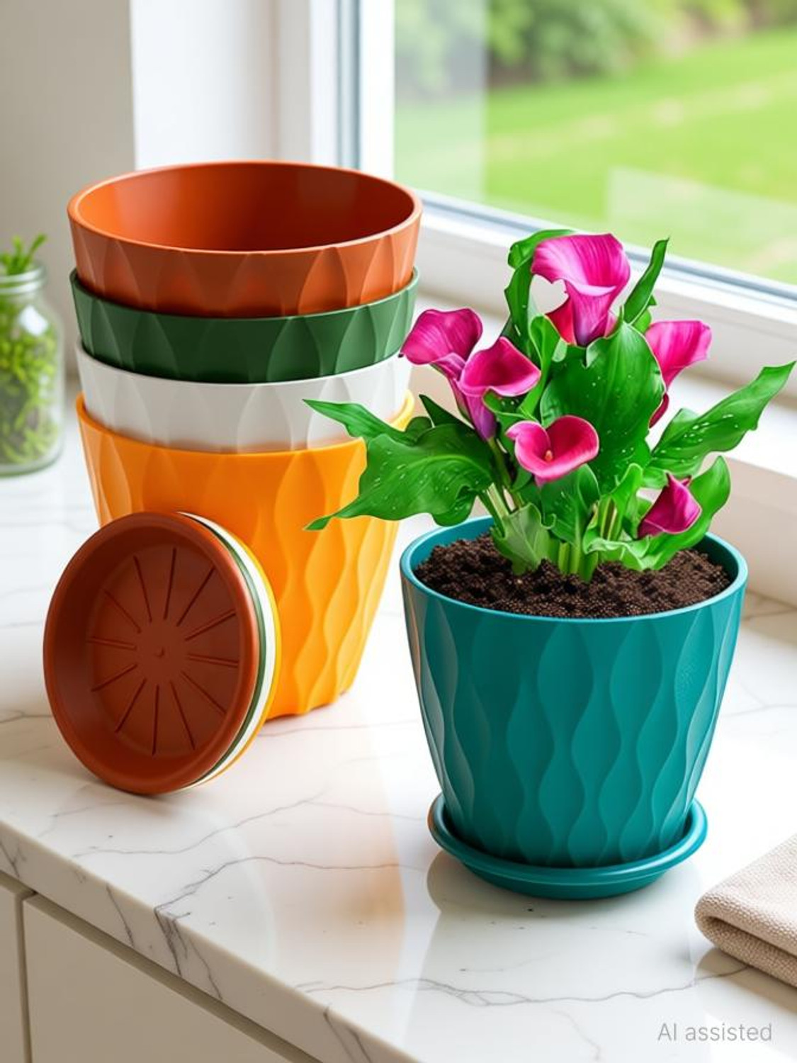 Image of Growshiv Plastic Vase