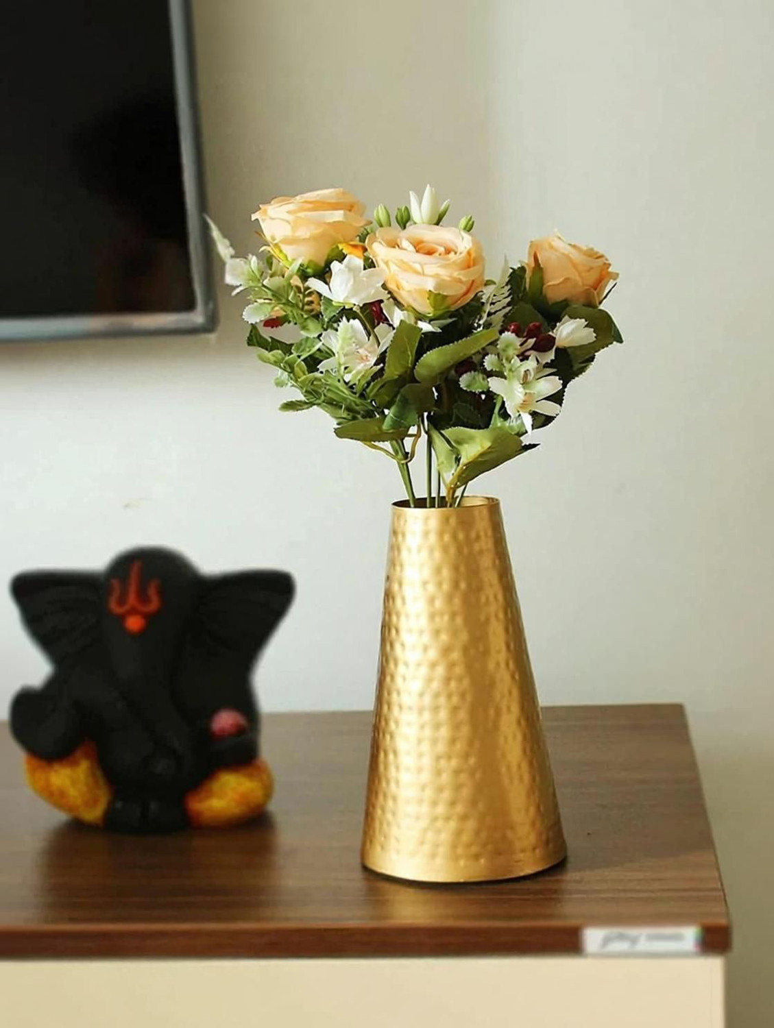 Image of MAX MART Geometric Metal Flower Vase Iron Vase