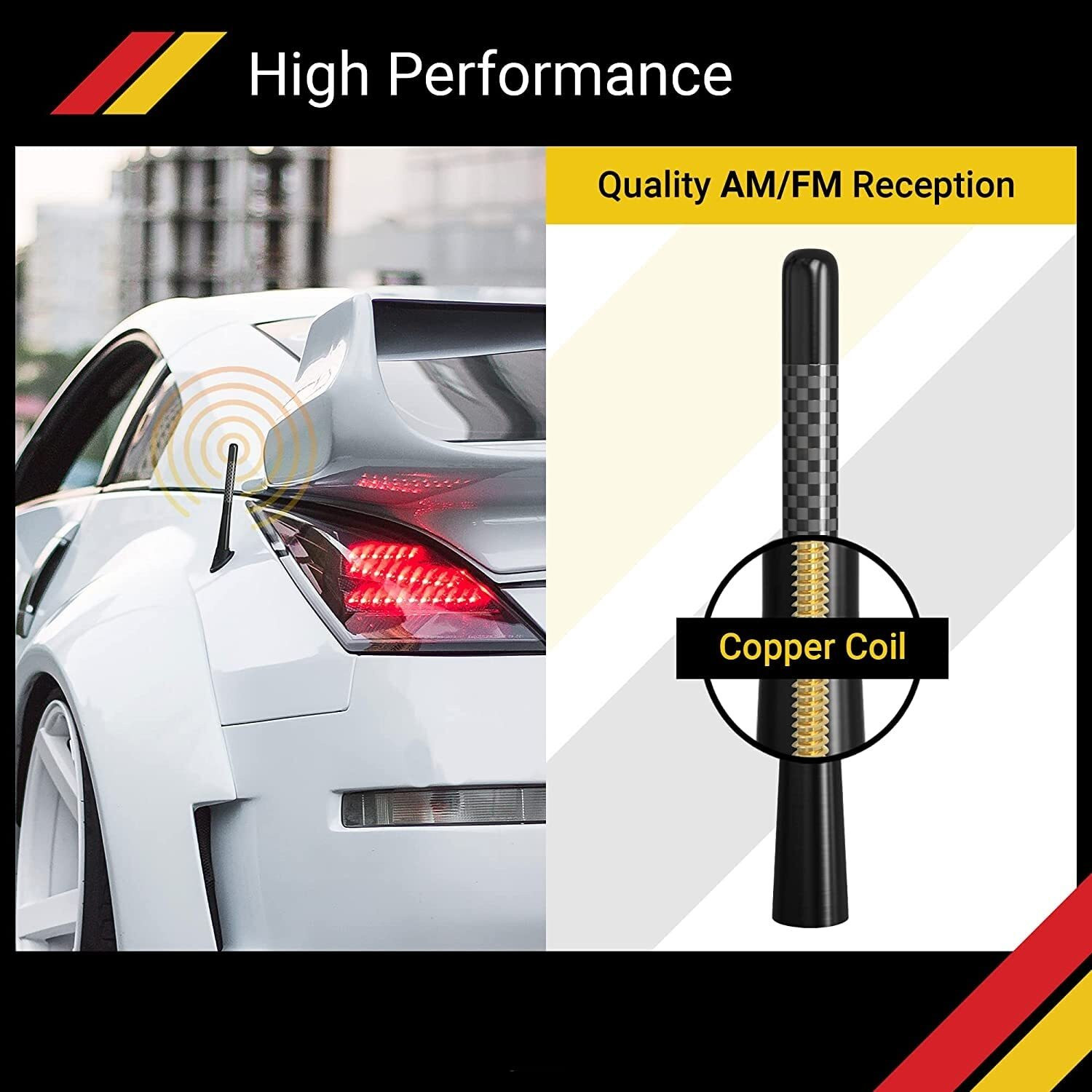 Image of GS Grow n Shine Replacement Rod For Car AM /FM Roof Signal Receiver Antenna 022 Mast Aerial With Aluminium Quality Antenna For SWIFT 2011 Satellite Vehicle Antenna