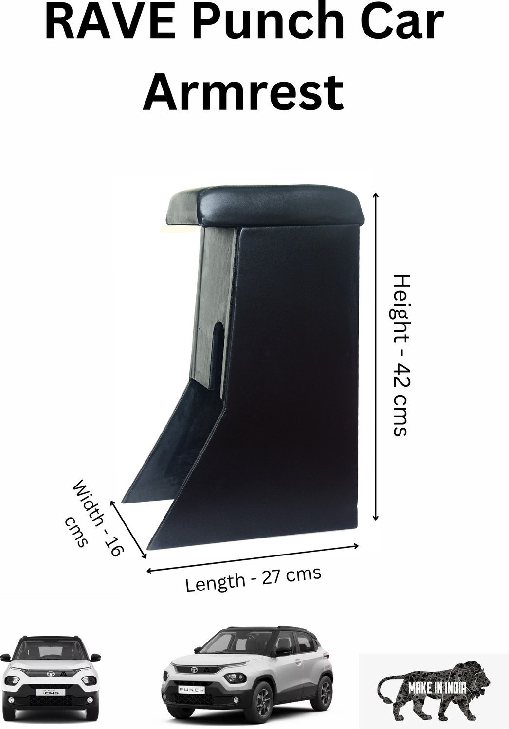 Image of RAVE Punch Armrest Car Armrest