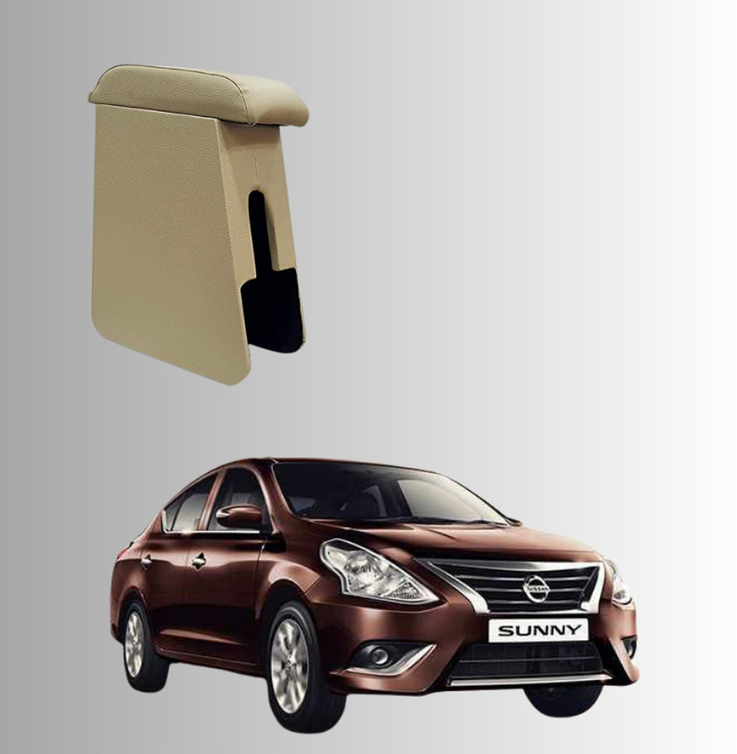 Image of FUSIONCARS WOODEN ARMREST Car Armrest