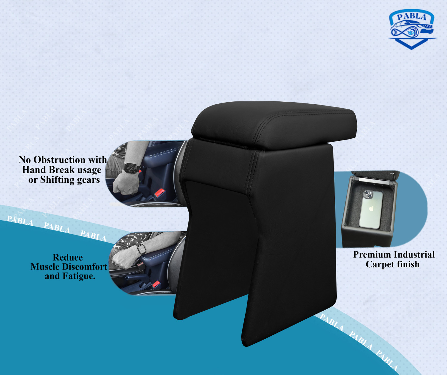 Image of PABLA ENTERPRISES HYUNDAI VENUE HX SERIES Car Armrest