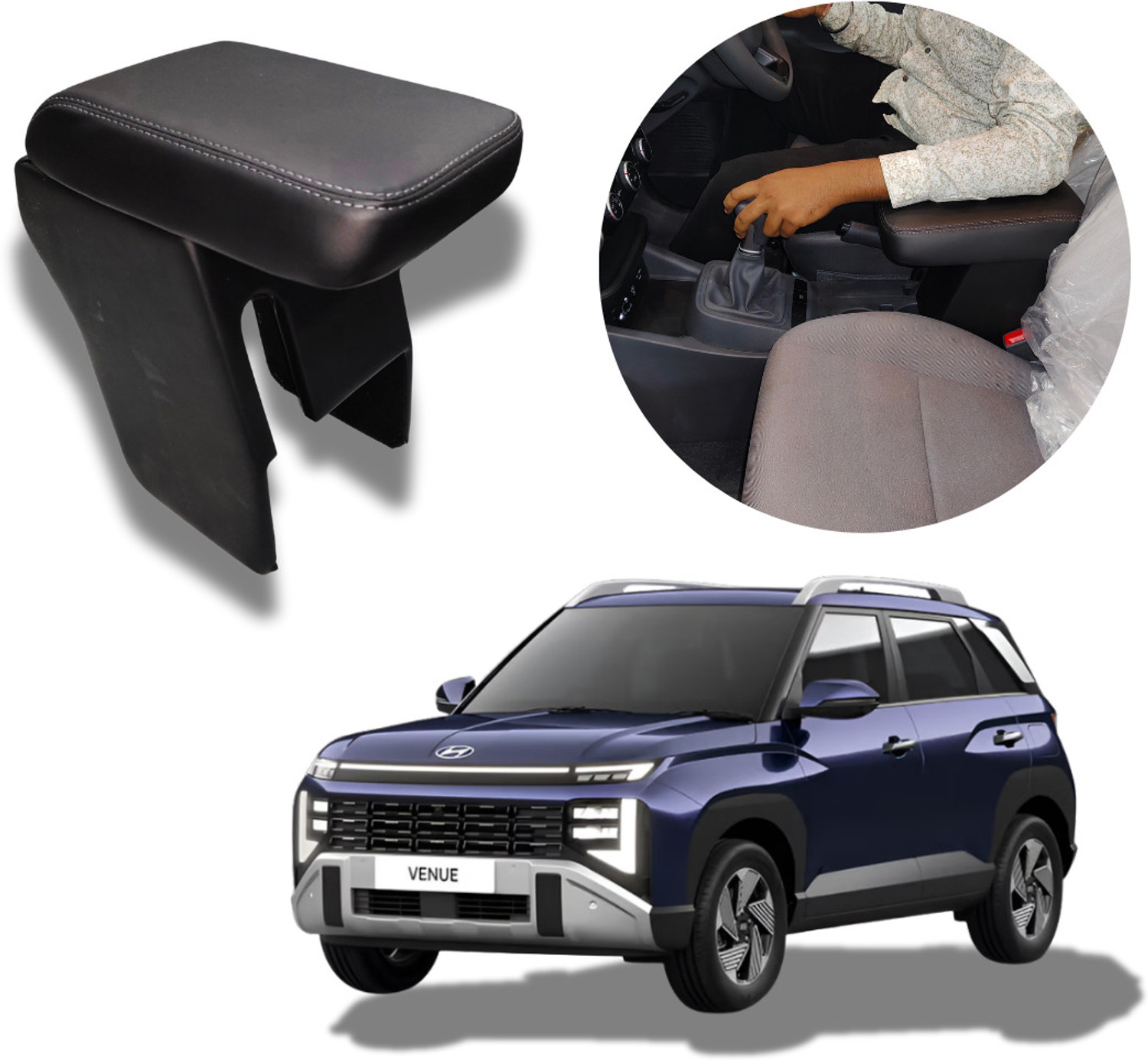 Image of PABLA ENTERPRISES HYUNDAI VENUE HX SERIES Car Armrest