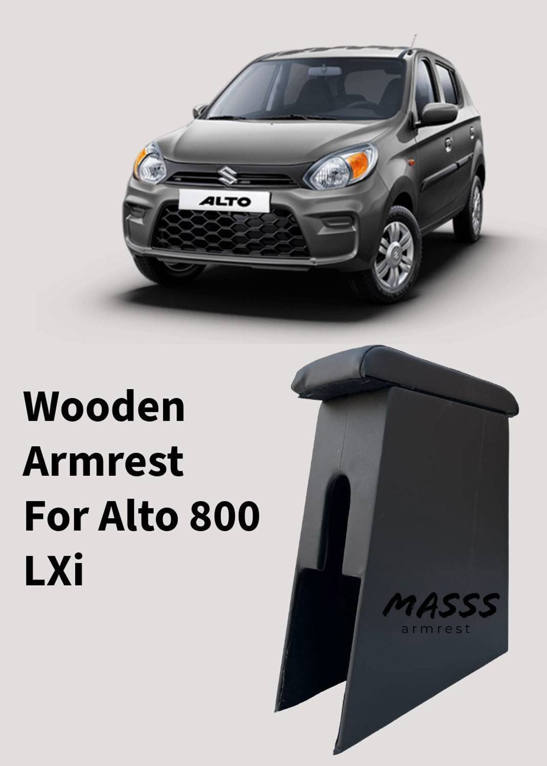 MASSS Alto Black Car Armrest - Image 2