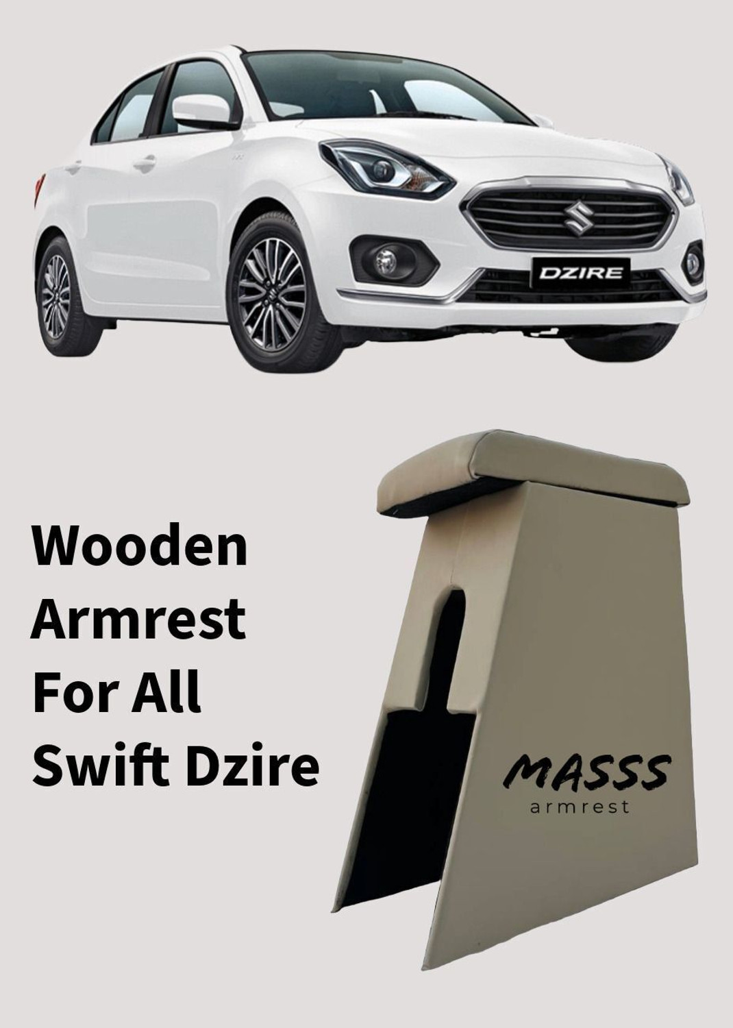 Image of MASSS Maruti Dzire Car Armrest
