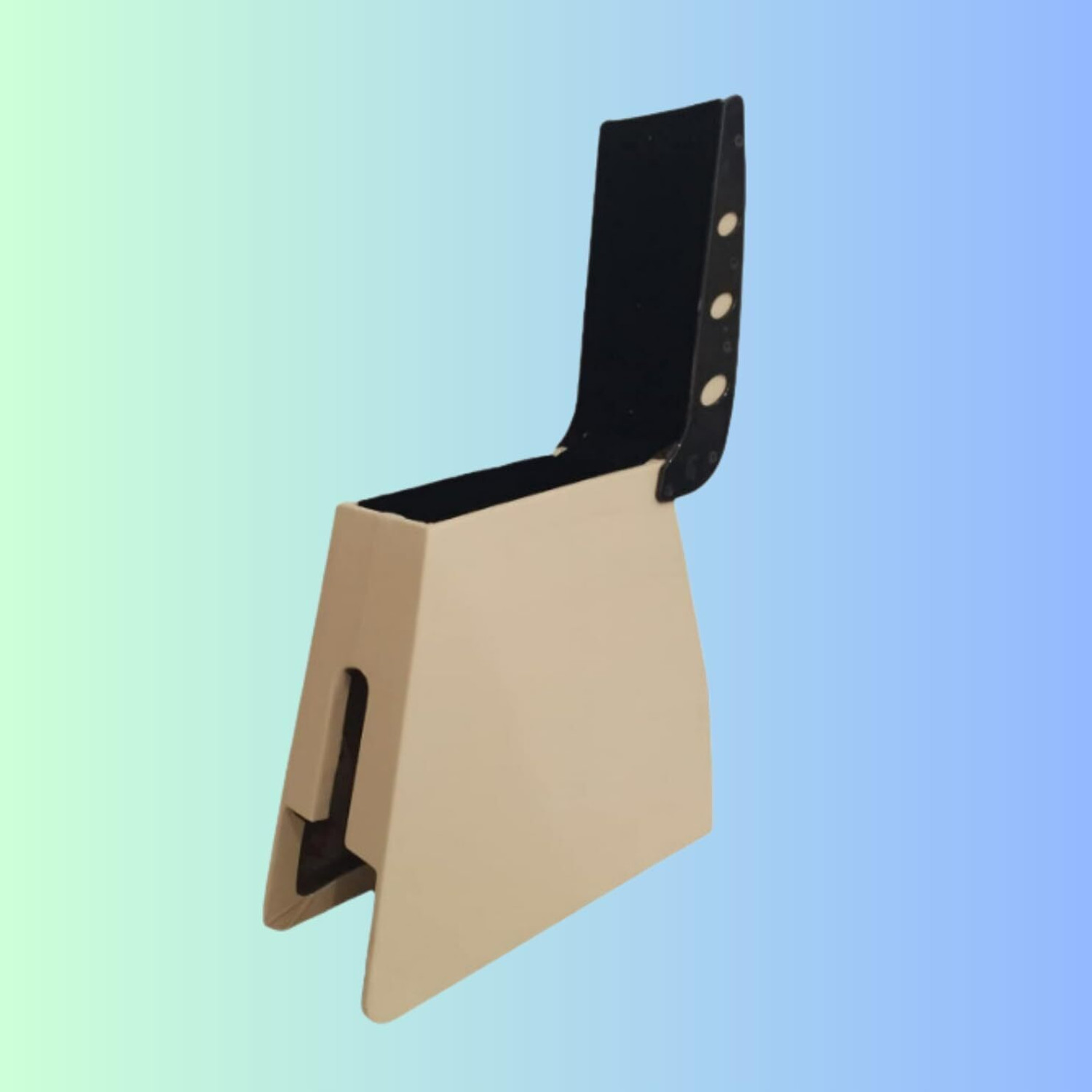 Image of PABLA ENTERPRISES Wooden Car Center Armrest Console for Maruti Suzuki Old Swift Beige Car Armrest