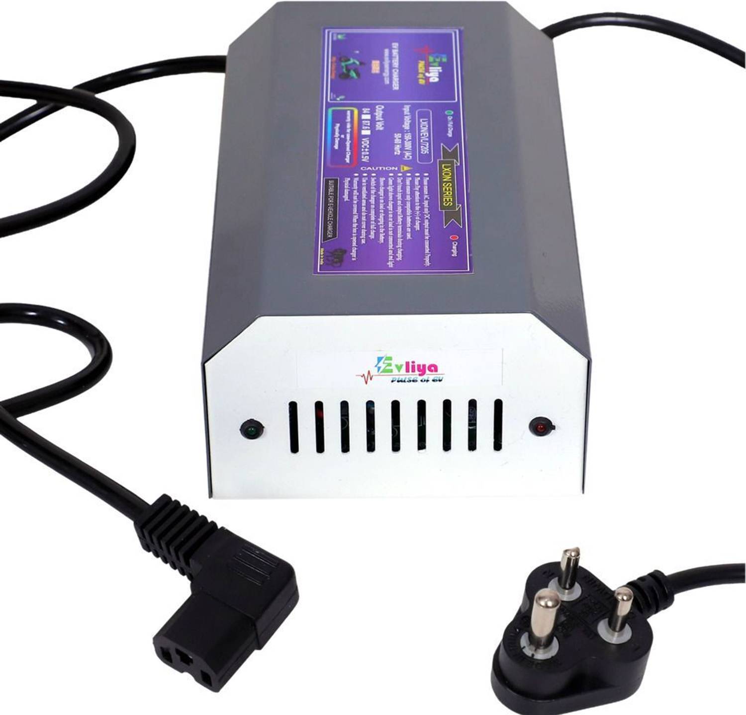 RBENT Evliya 72v 6A Cutoff 84v LI-ION Battery Charger T-TYPE With