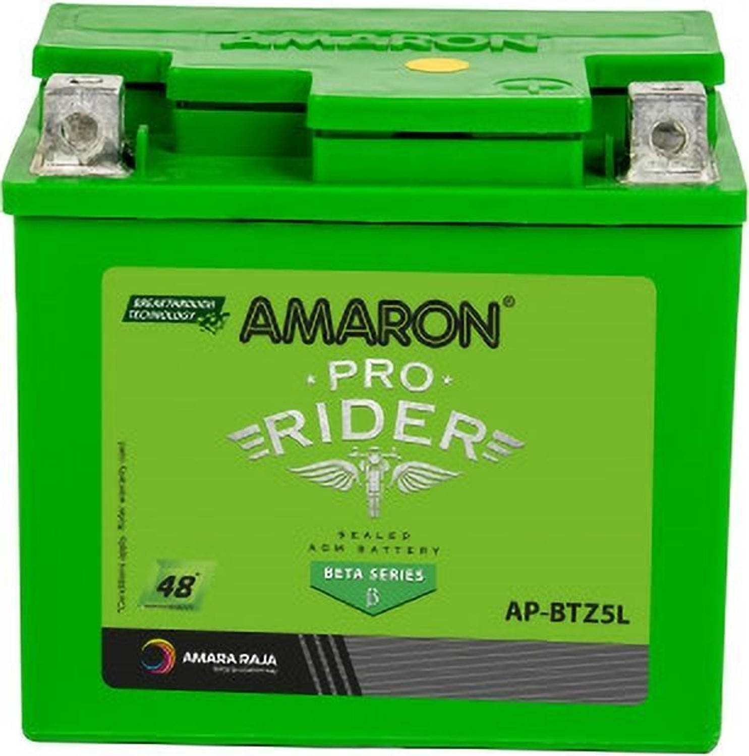 Image of Amron AMARON PRO Bike Rider 2 Wheeler Battery - APBTZ5L (ABR-PR-APBTZ5L) 5 Ah Battery for Bike