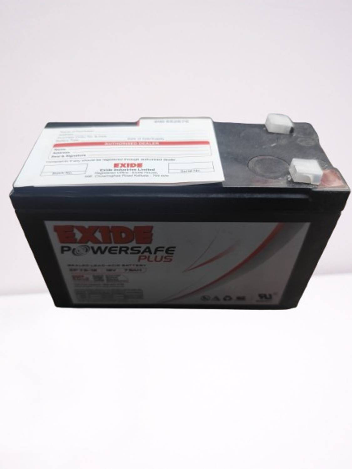 एक्साइड NETSYS 12v 7.5Ah Sealed Maintenance Free -UPS, CFL (12 V) 7.5 Ah बाइक के लिए बैटरी - Image 2