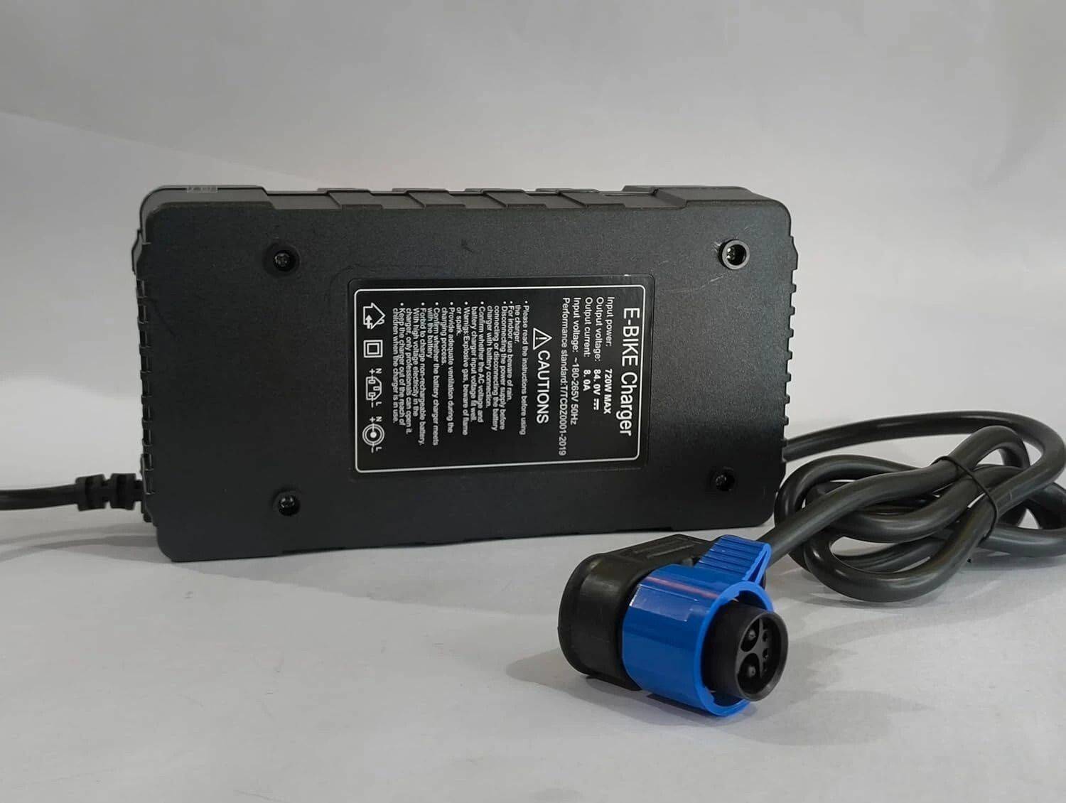 bheemtek 84V 8A Charger Compatible with Okinawa Praise Plus/Pro