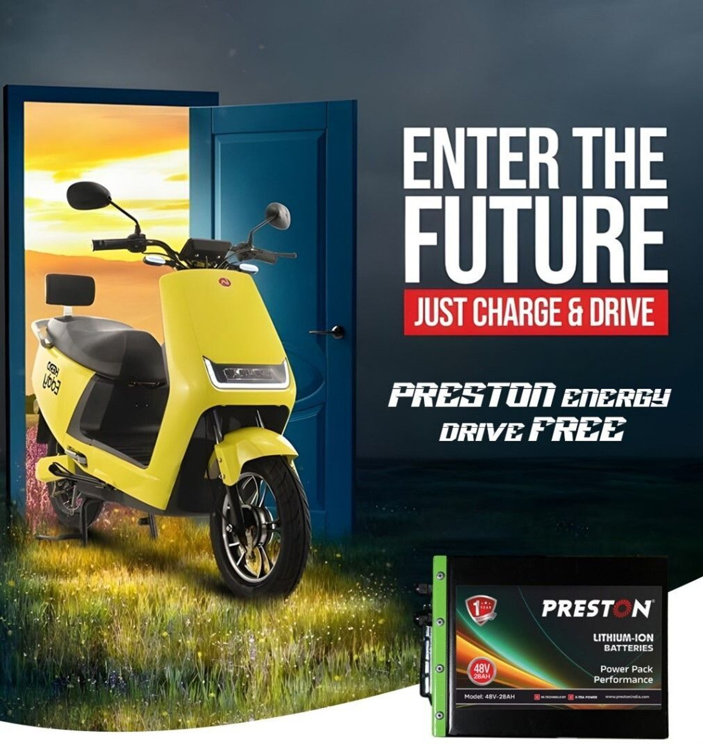 Image of Preston PT60V-30AH 30 Ah Battery for Bike