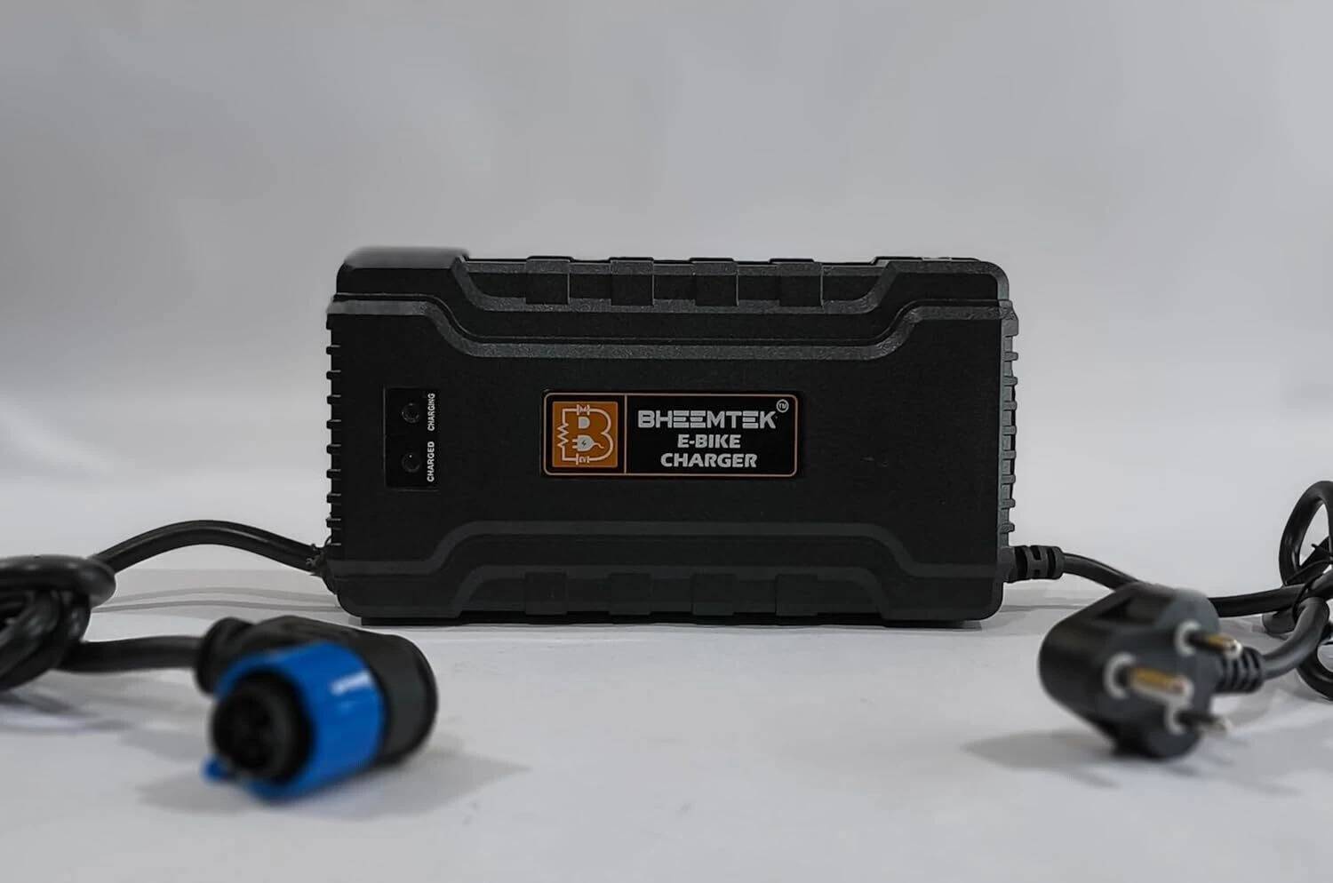bheemtek 84V 8A Charger Compatible with Okinawa Praise Plus/Pro