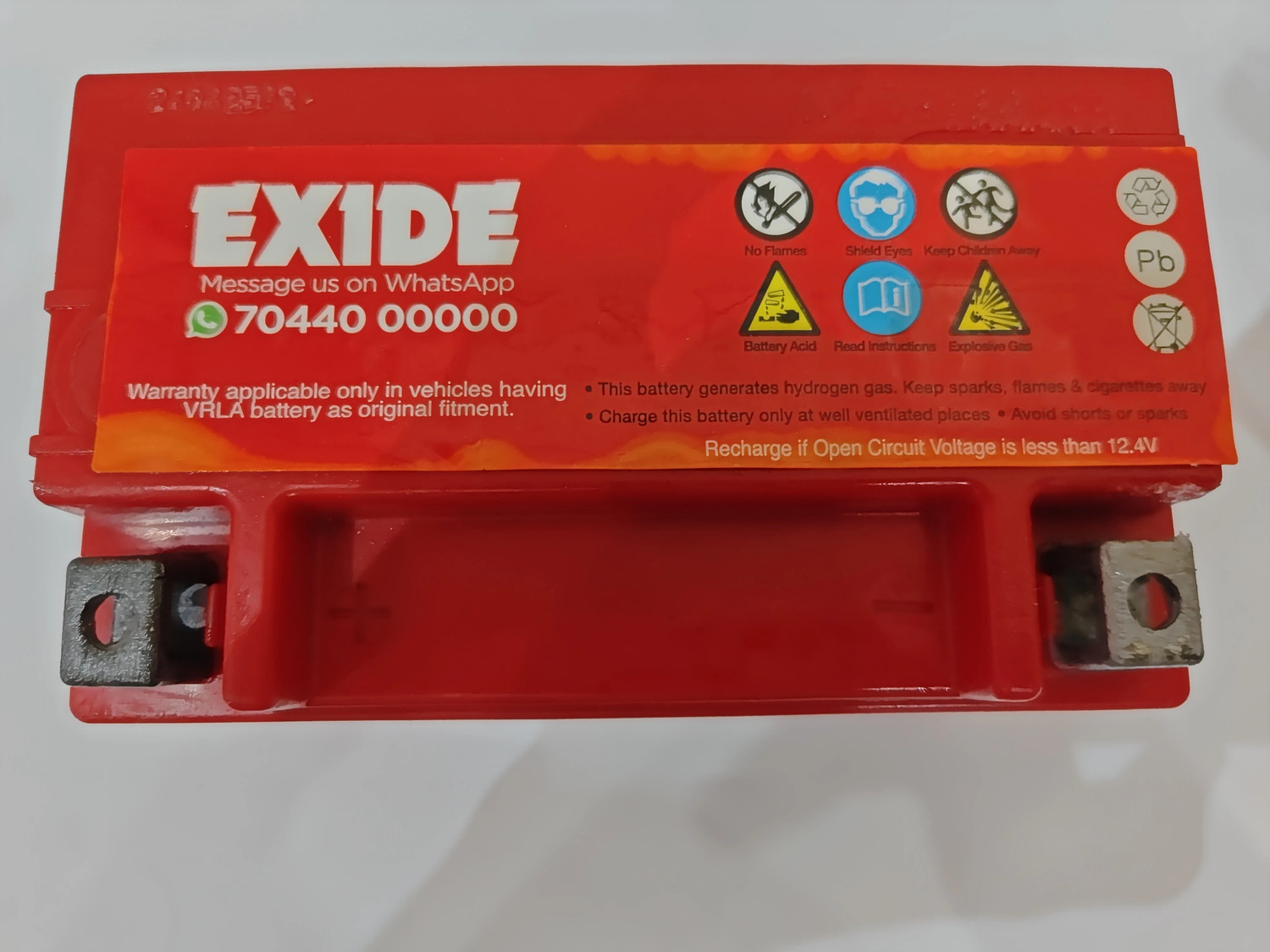 Image of EXIDE XLTZ9 9 Ah Battery for Bike
