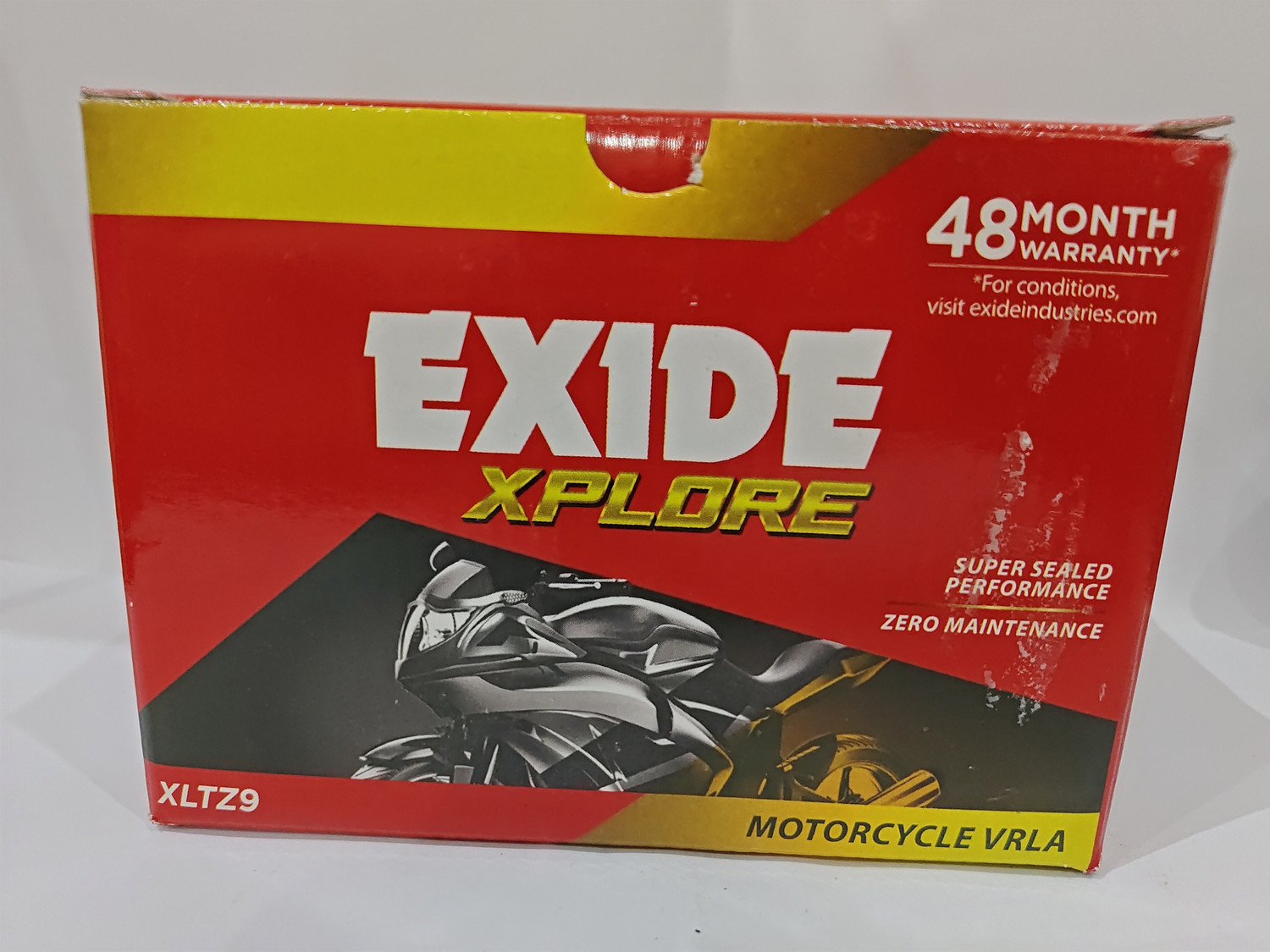 Image of EXIDE XLTZ9 9 Ah Battery for Bike