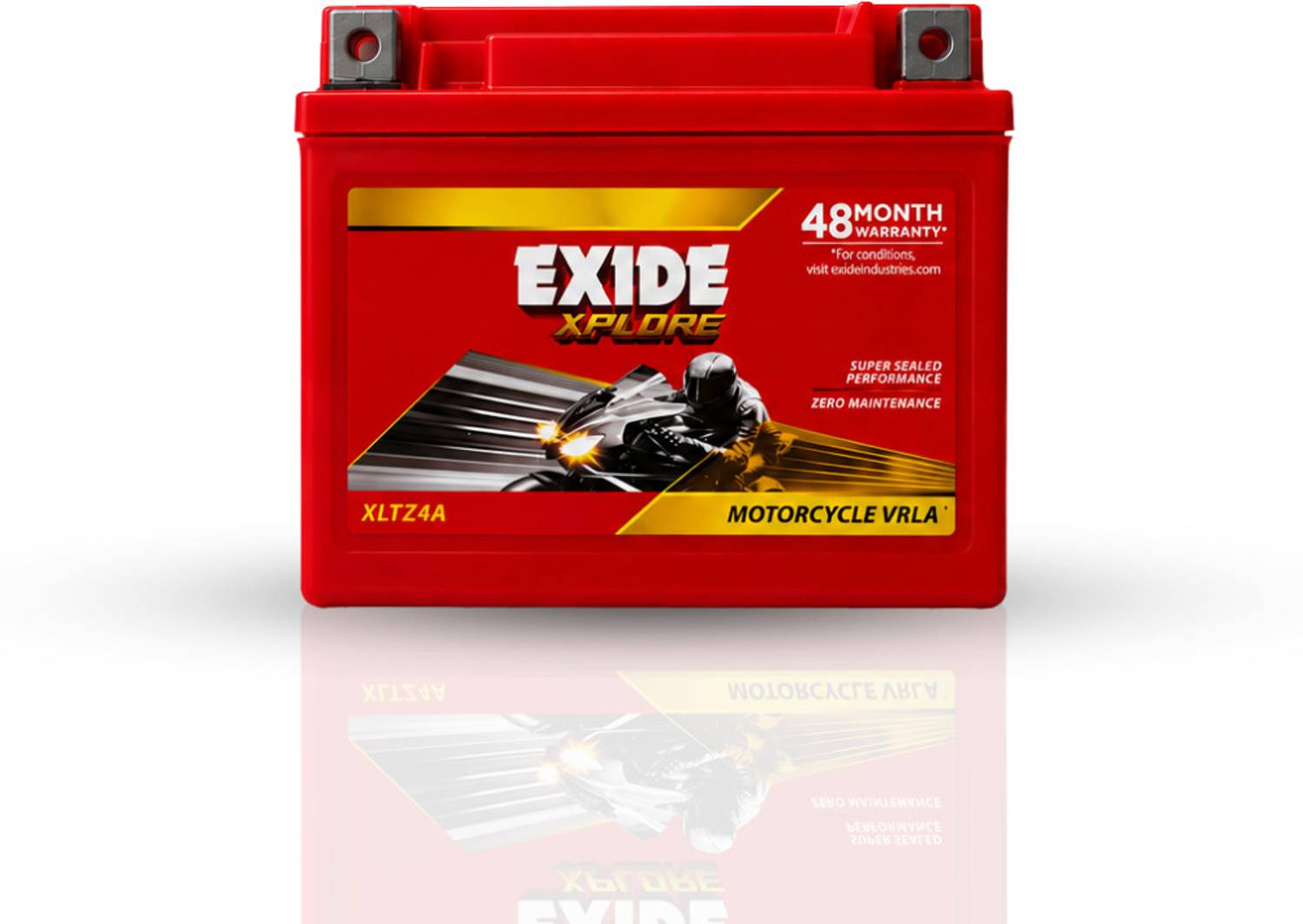 EXIDE 4LB 4Ah Battery for Bike