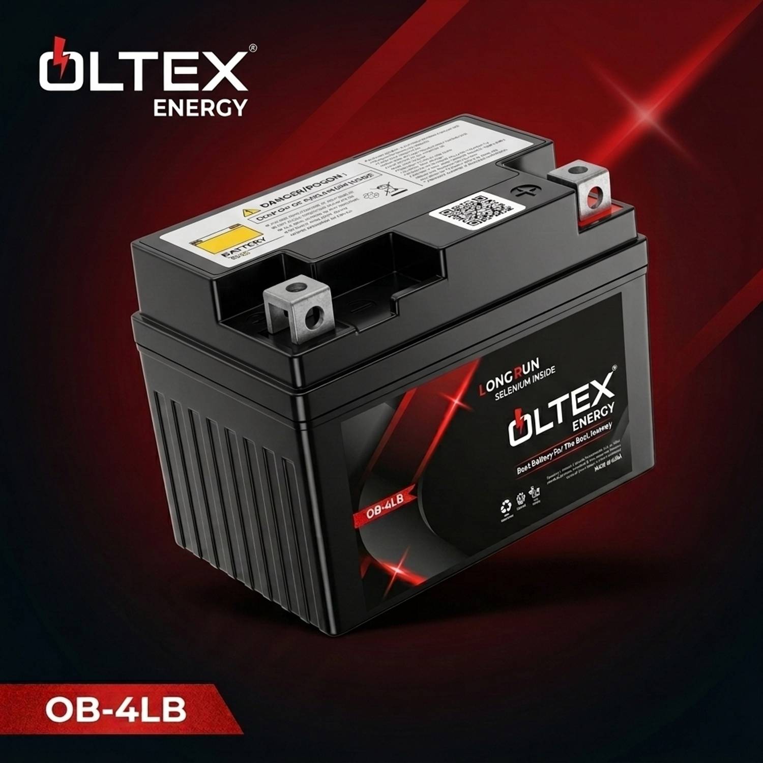 OLTEXENERGY ETZ4LB 4Ah Battery for Bike