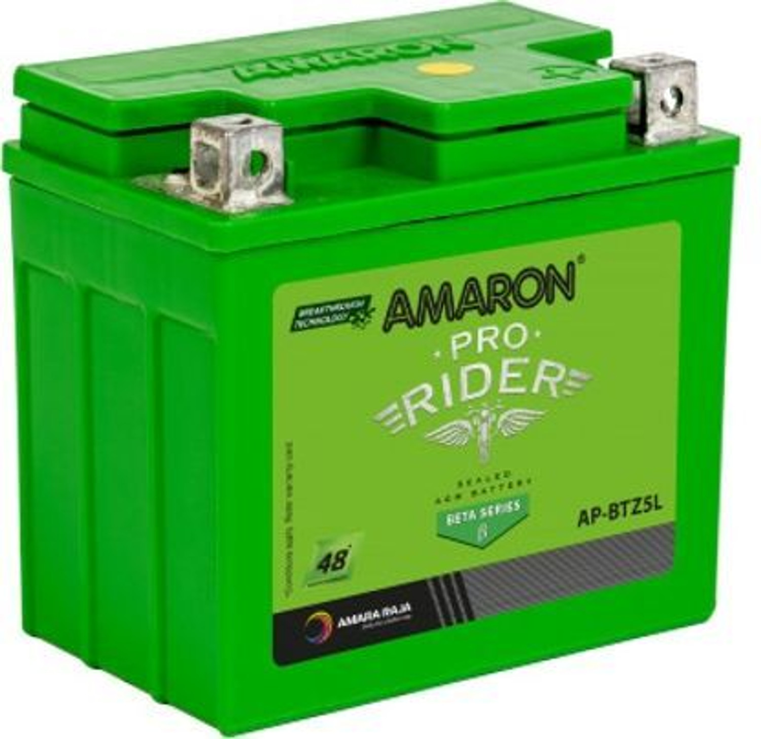 Image of Amron AMARON PRO Bike Rider 2 Wheeler Battery - APBTZ5L (ABR-PR-APBTZ5L) 5 Ah Battery for Bike