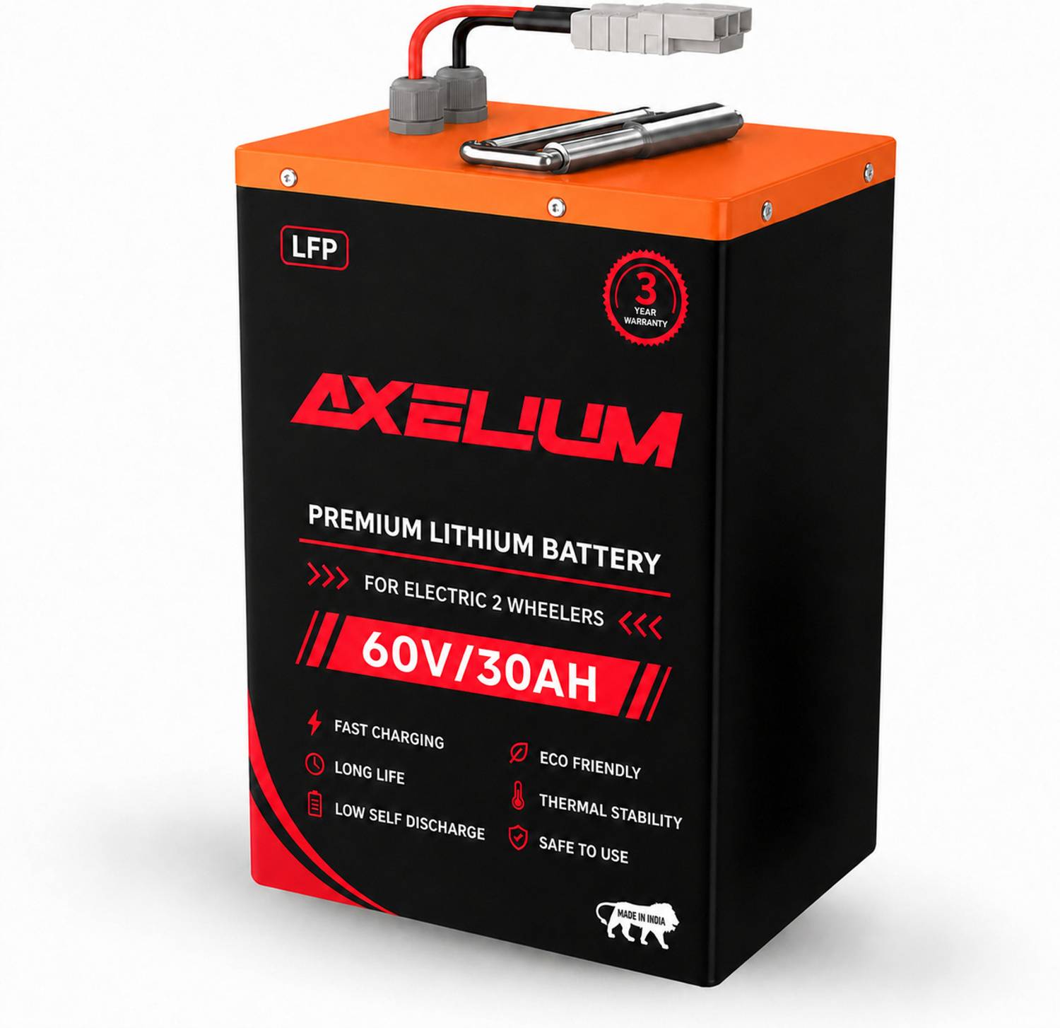 AXELIUM 60V 30Ah Lithium Battery Pack - Image 1