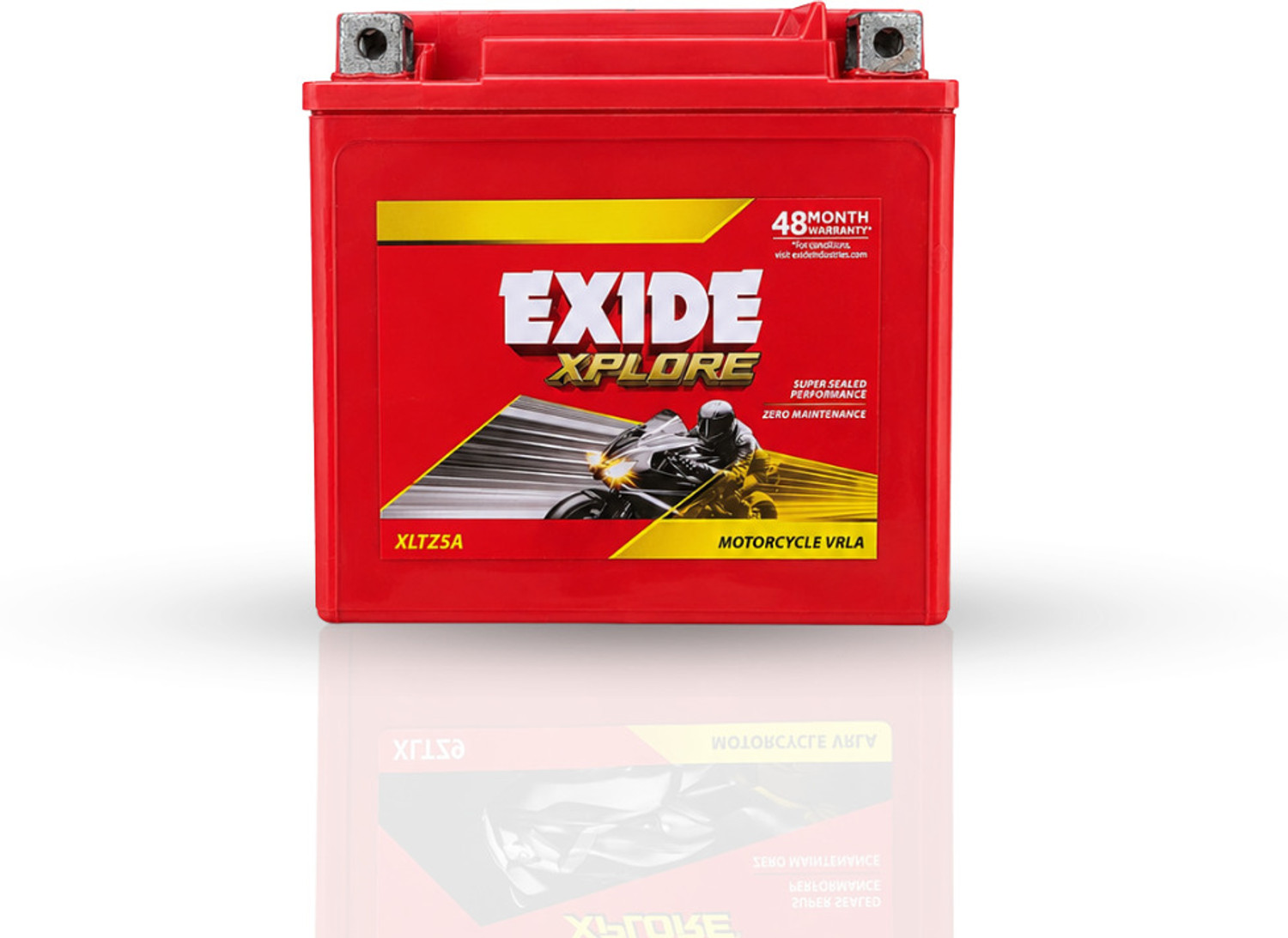Image of EXIDE EXIDEBATTERY XLTZ5A 5AH 5 Ah Battery for Bike