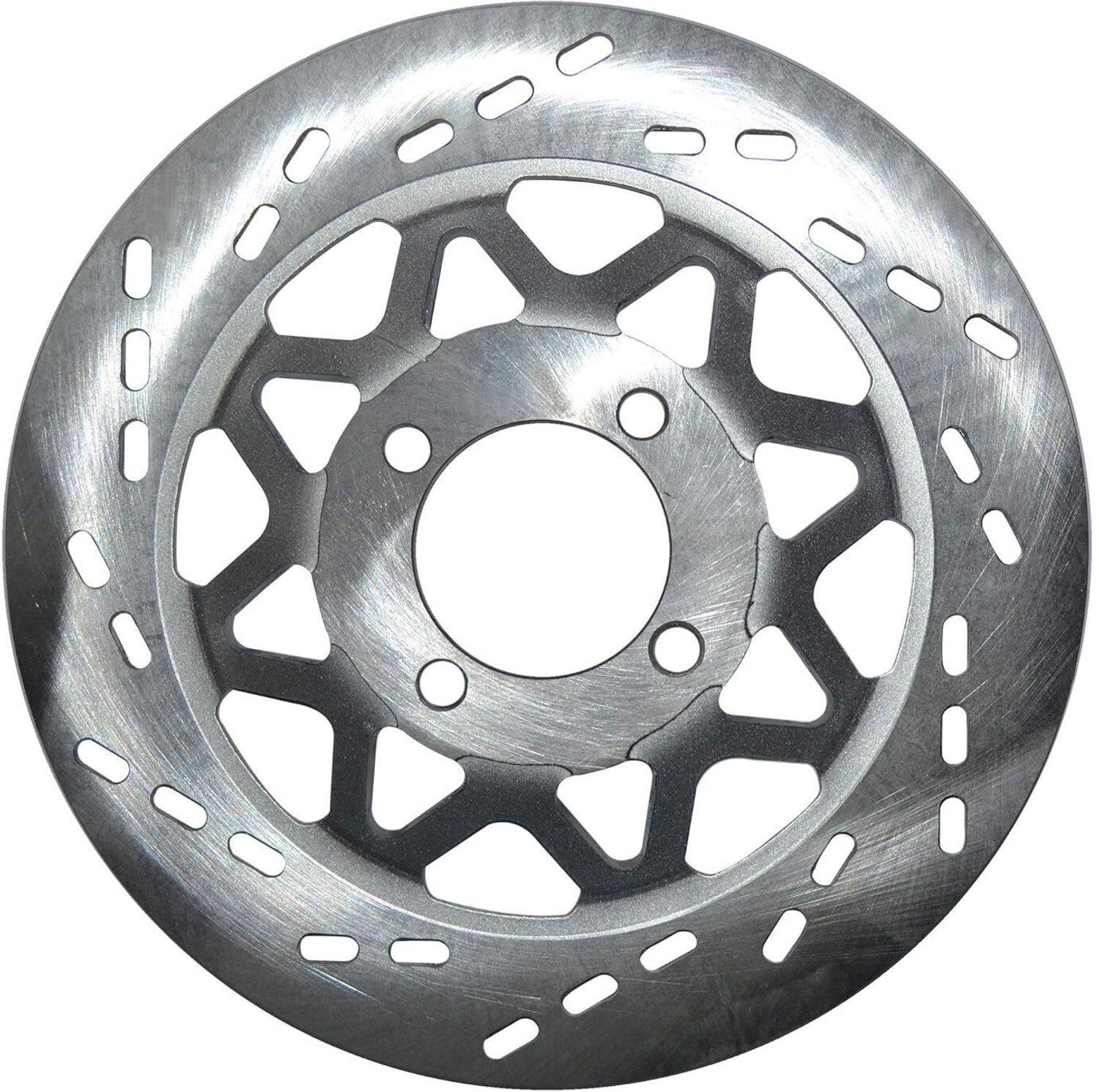Image of Vtrust Front Disc Brake Plate for TVS Jupiter All Model Motorbike Brake Disc