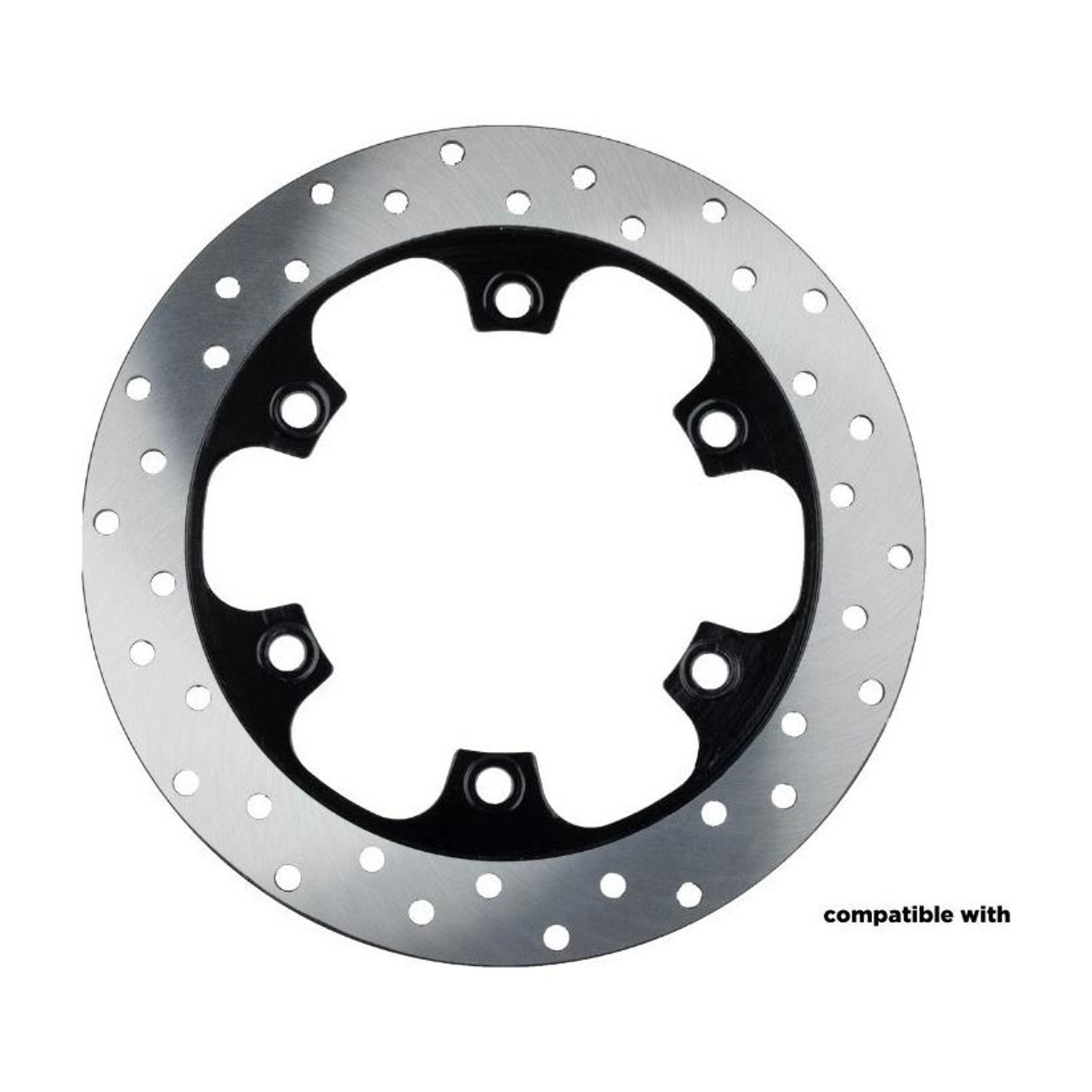 Image of GEO Brake Disc Plate Compatible for Bajaj Pulsar 150 Twin Disc BS6 Motorbike Brake Disc