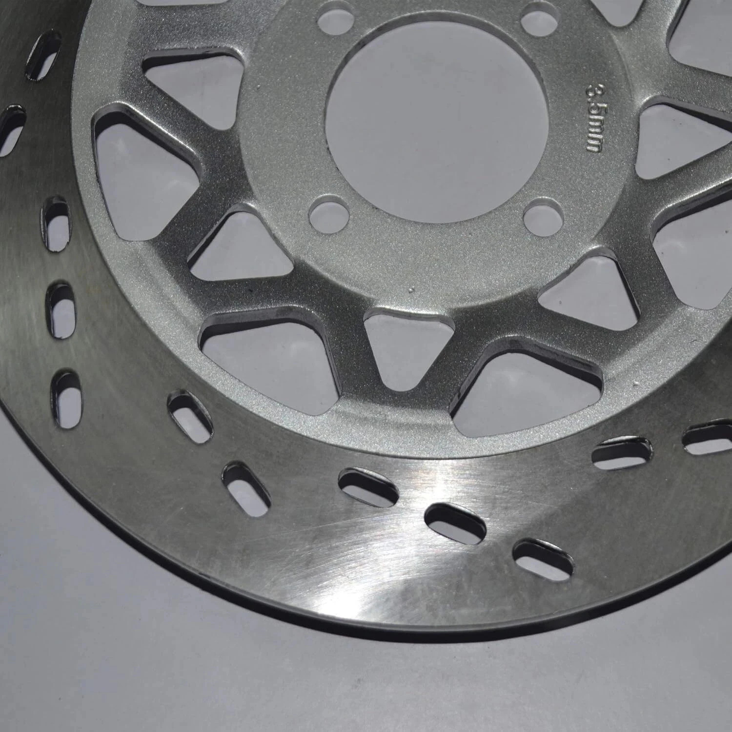 Image of Vtrust Front Disc Brake Plate for TVS Jupiter All Model Motorbike Brake Disc