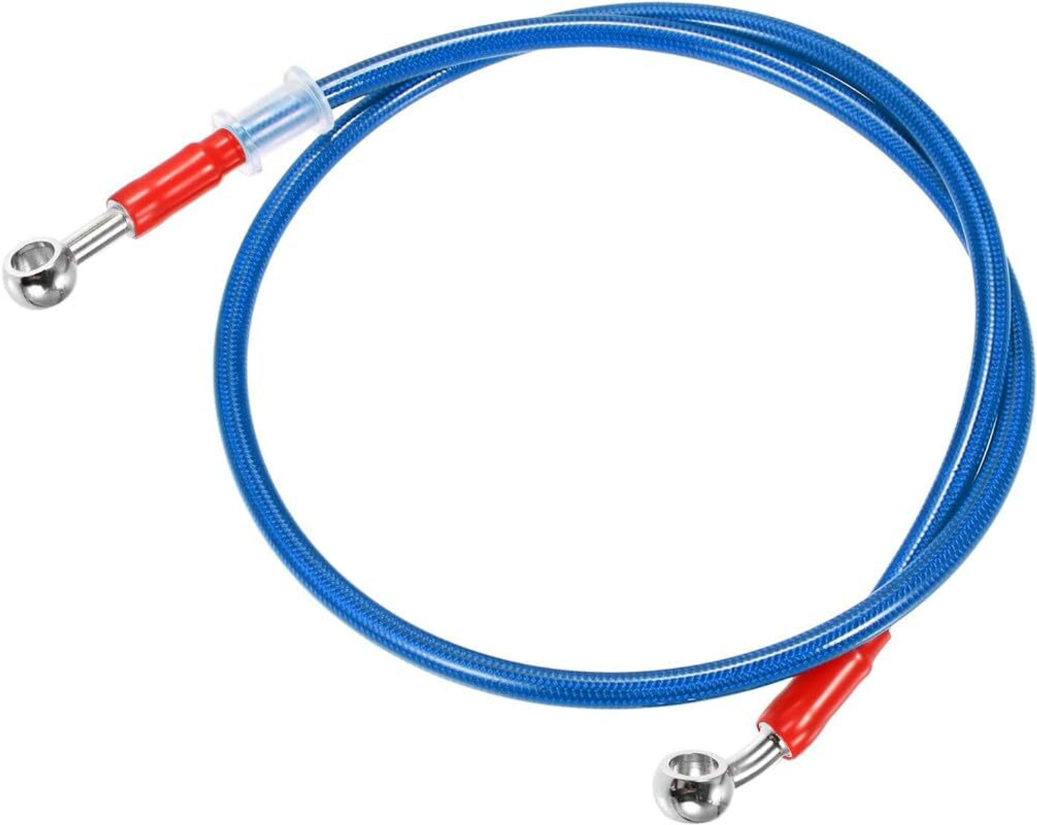 Image of Hybrid Motors Disk Brake Hose Pipe 120 CM Suitable For All Bikes Motorbike Brake Disc, BLUE Motorbike Brake Disc