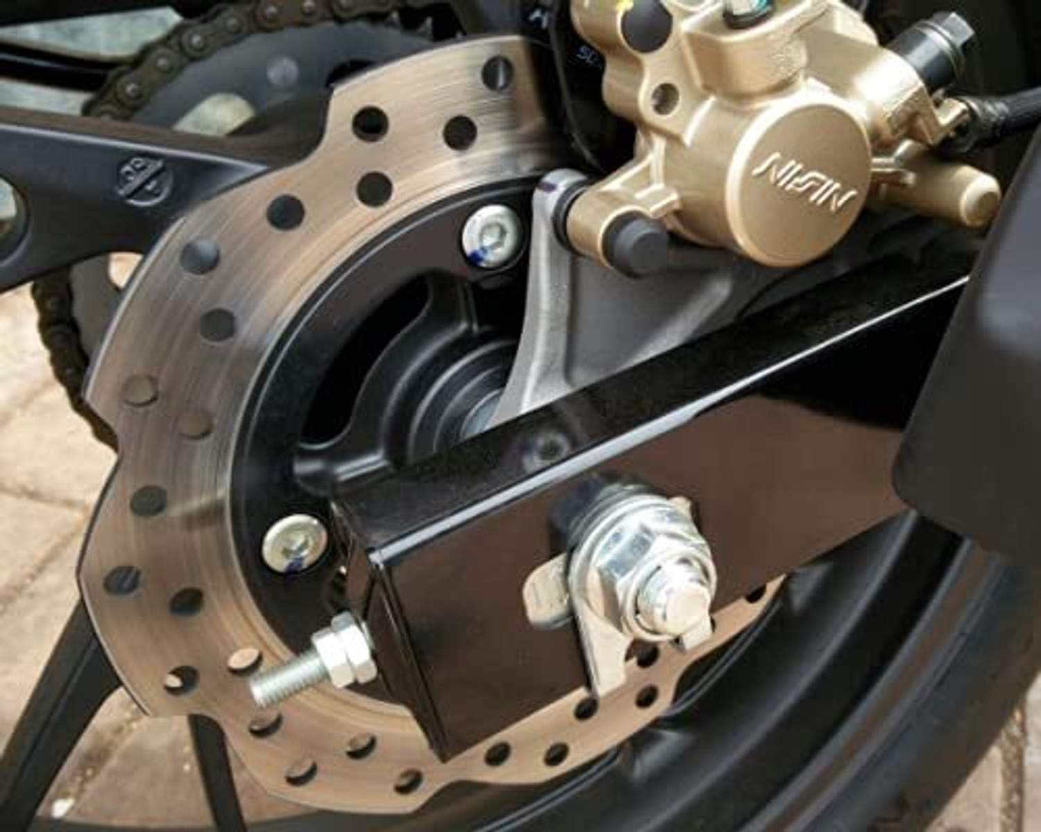 Image of TRP Traders REAR DISC PLATE COMPATIBLE FOR H ONDA HORNAT Motorbike Brake Disc