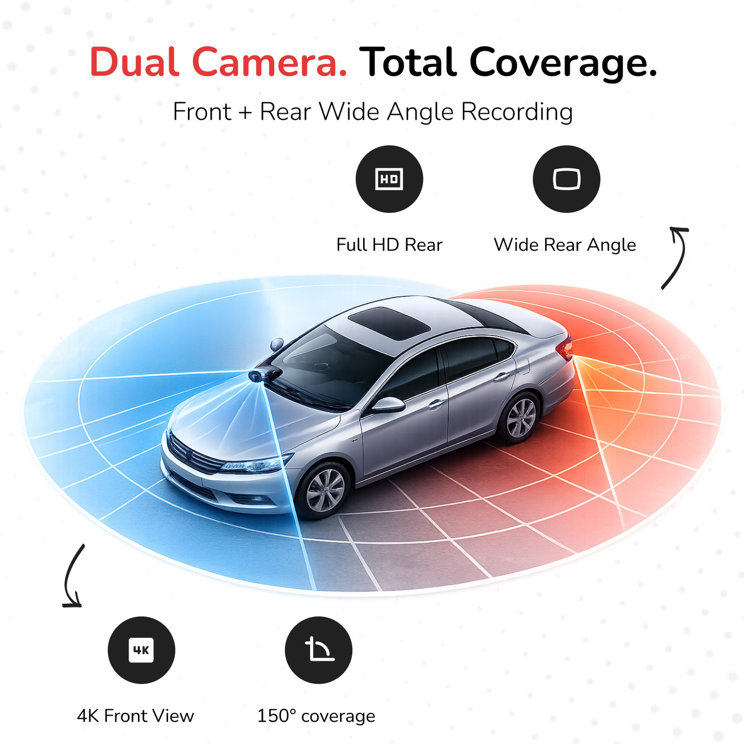 Image of fleettrack Fleettrack F9 Dashcam Reverse Assist Camera System