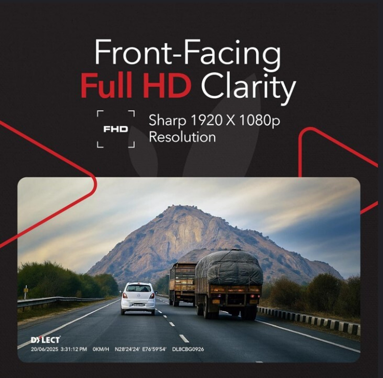 Image of Dylect Sense Classic Dashboard Camera System