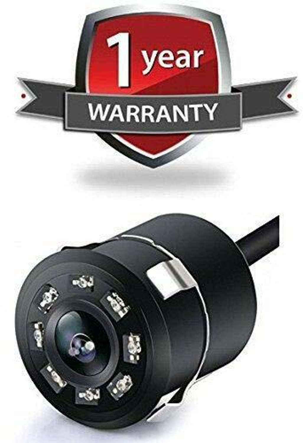 Image of Hymn Camera For Car Rear View Reverse Parking Camera with HD Night Vision (8 LED) Reverse Assist Camera System