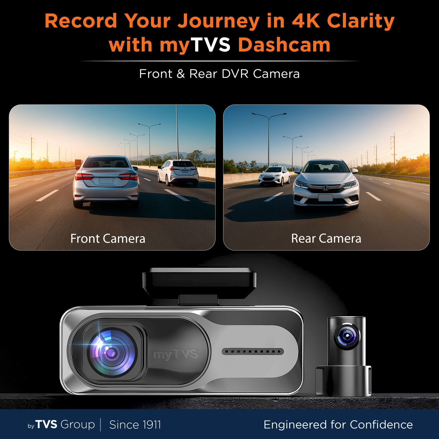 Image of MYTVS DVR-04 In-car Camera System