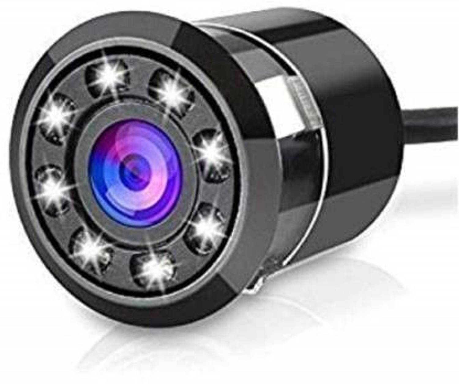 AIRSKY Camera For Car Rear View Reverse Parking Camera with HD Night Vision (8 LED) Reverse Assist Camera System