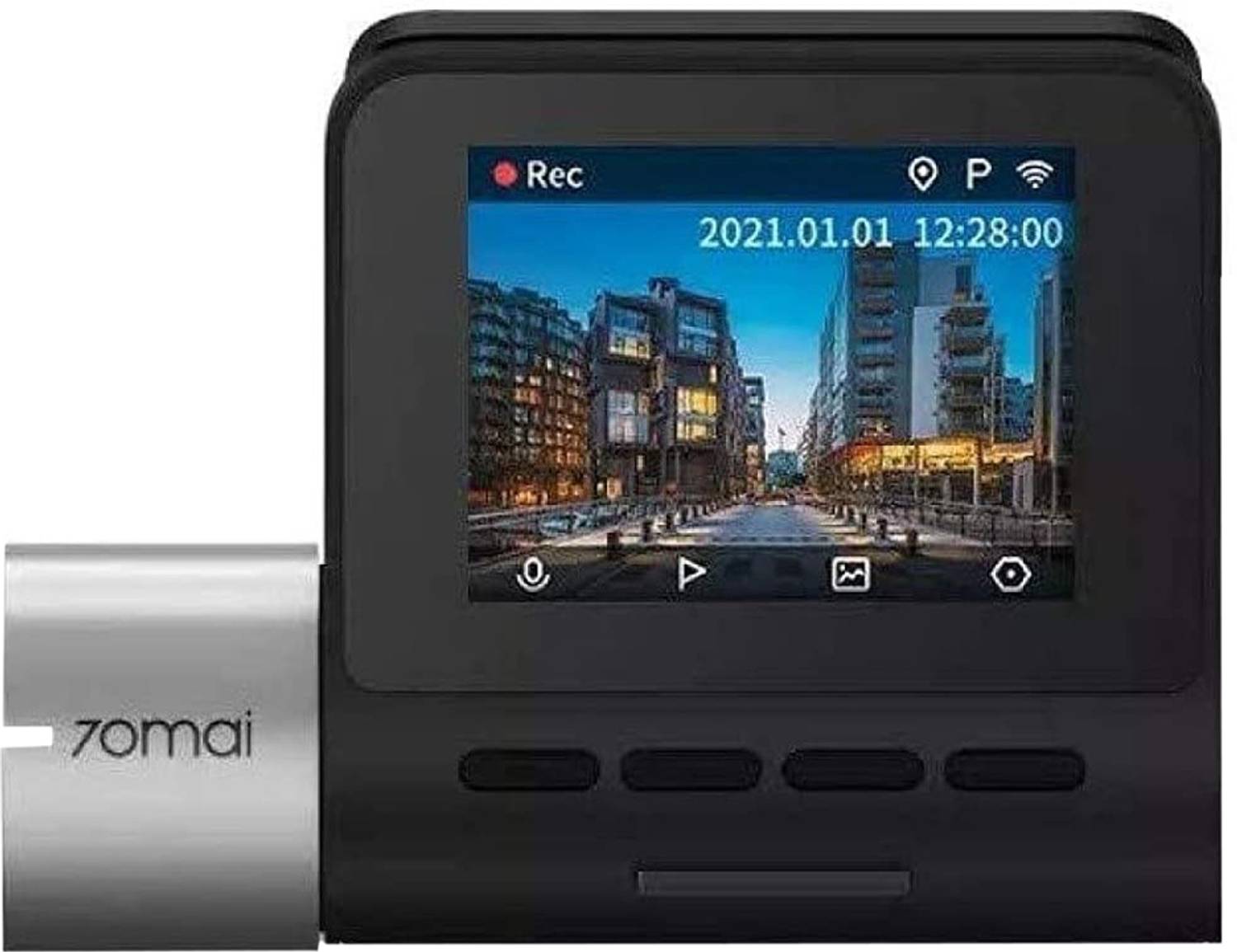 70MAI Pro Plus+ A500S, 2.7K Resolution,Built-in GPS Logger