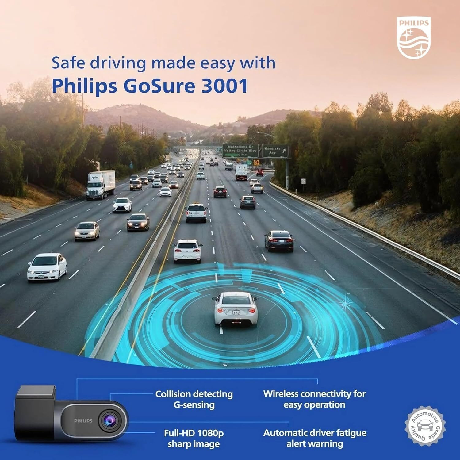 Image of PHILIPS GoSure 3001U In-car Camera System
