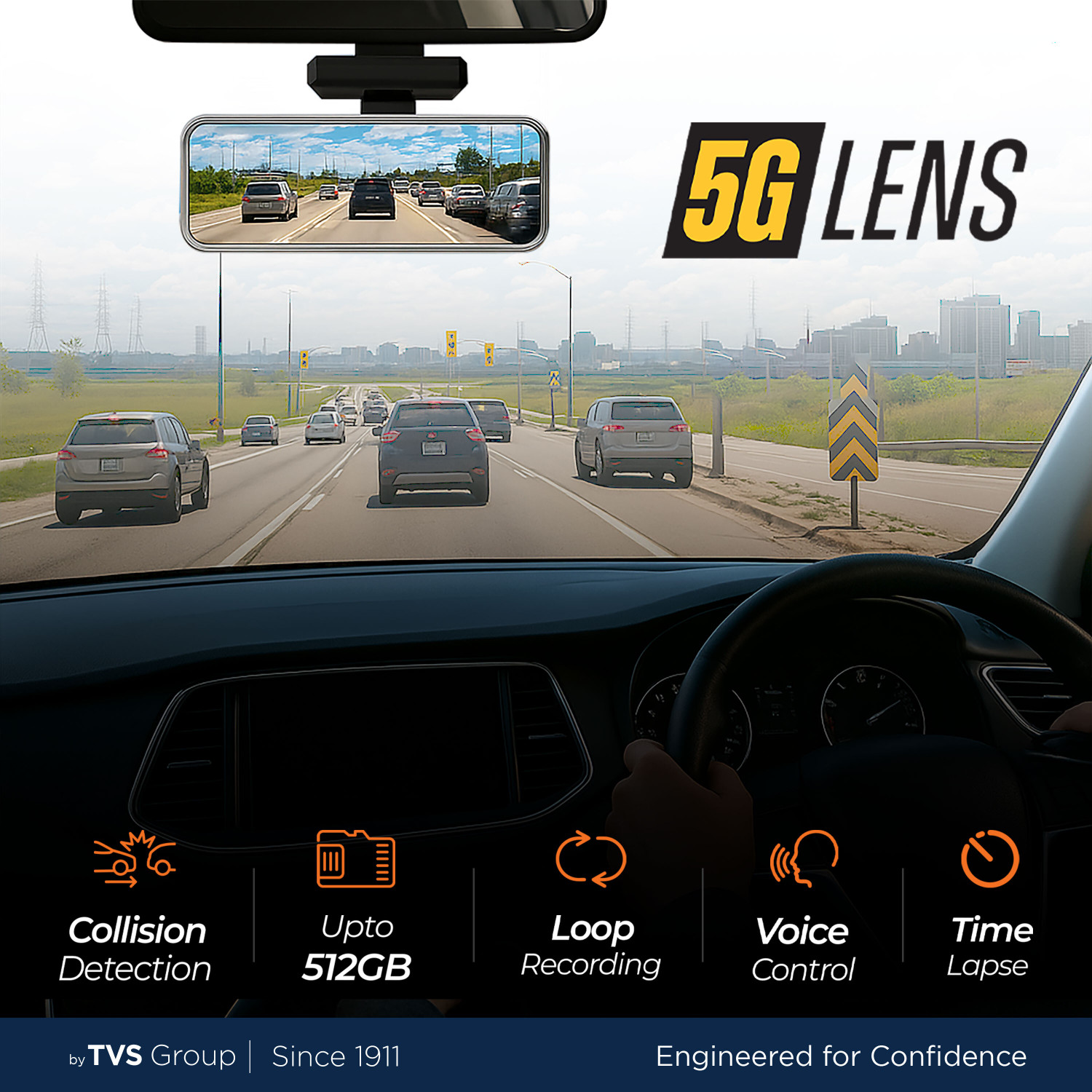 Image of MYTVS DVR-04 In-car Camera System