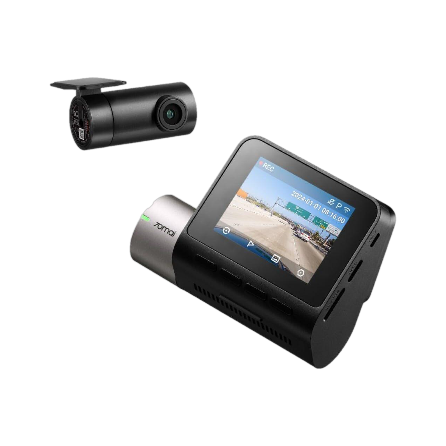 70MAI A510 HDR 3K Dual DashCam,STARVIS2 IMX675 3K+FHD,ADAS,GPS Logger,MaiColor Vivid+ Dashboard Camera System